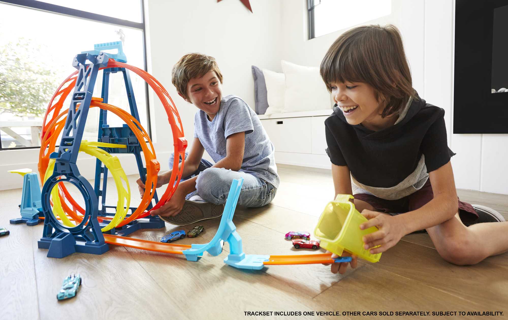 Набор игровой Hot Wheels Конструктор Трасс Тройная петля - Image 2