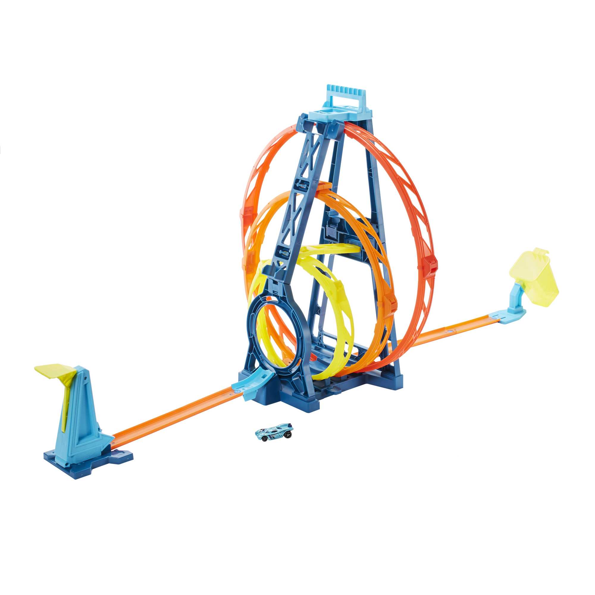 Набор игровой Hot Wheels Конструктор Трасс Тройная петля - Image 4