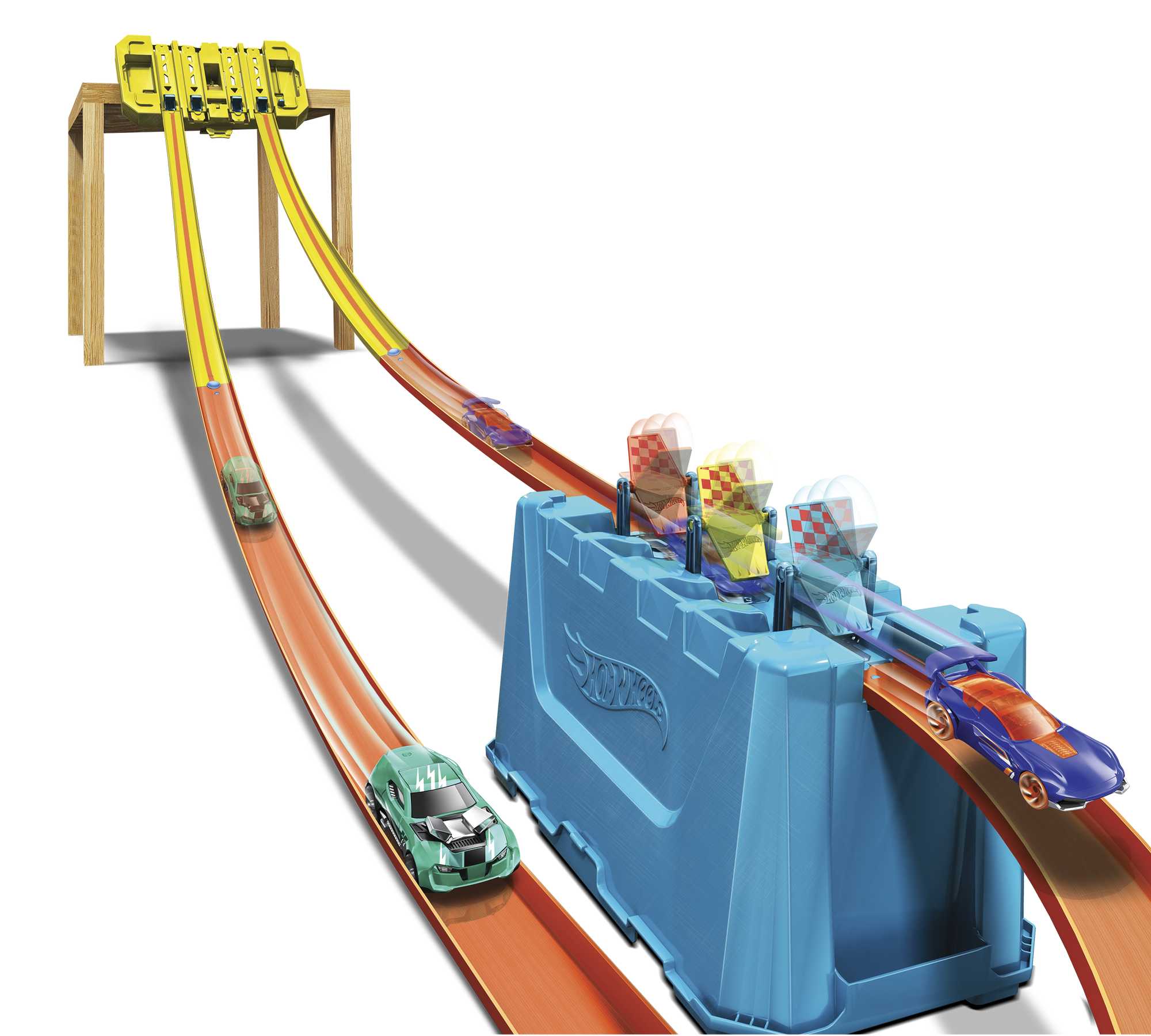 Ящик игровой Hot Wheels Конструктор Трасс Безлимитная гравитация - Image 3