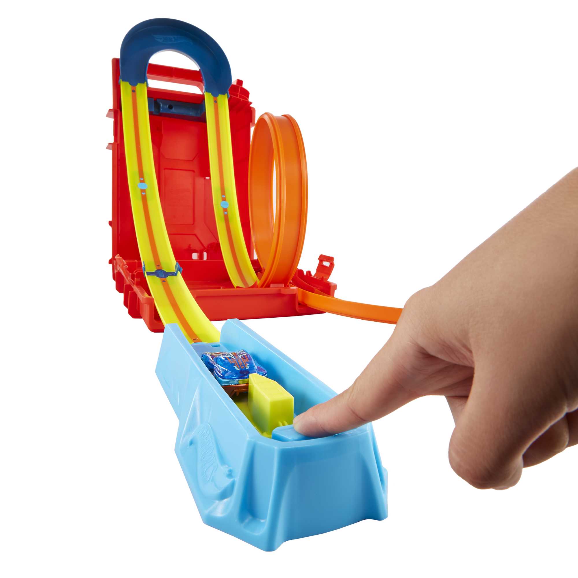 Конструктор Трасс Hot Wheels Игровой ящик Трюковая канистра - Image 3