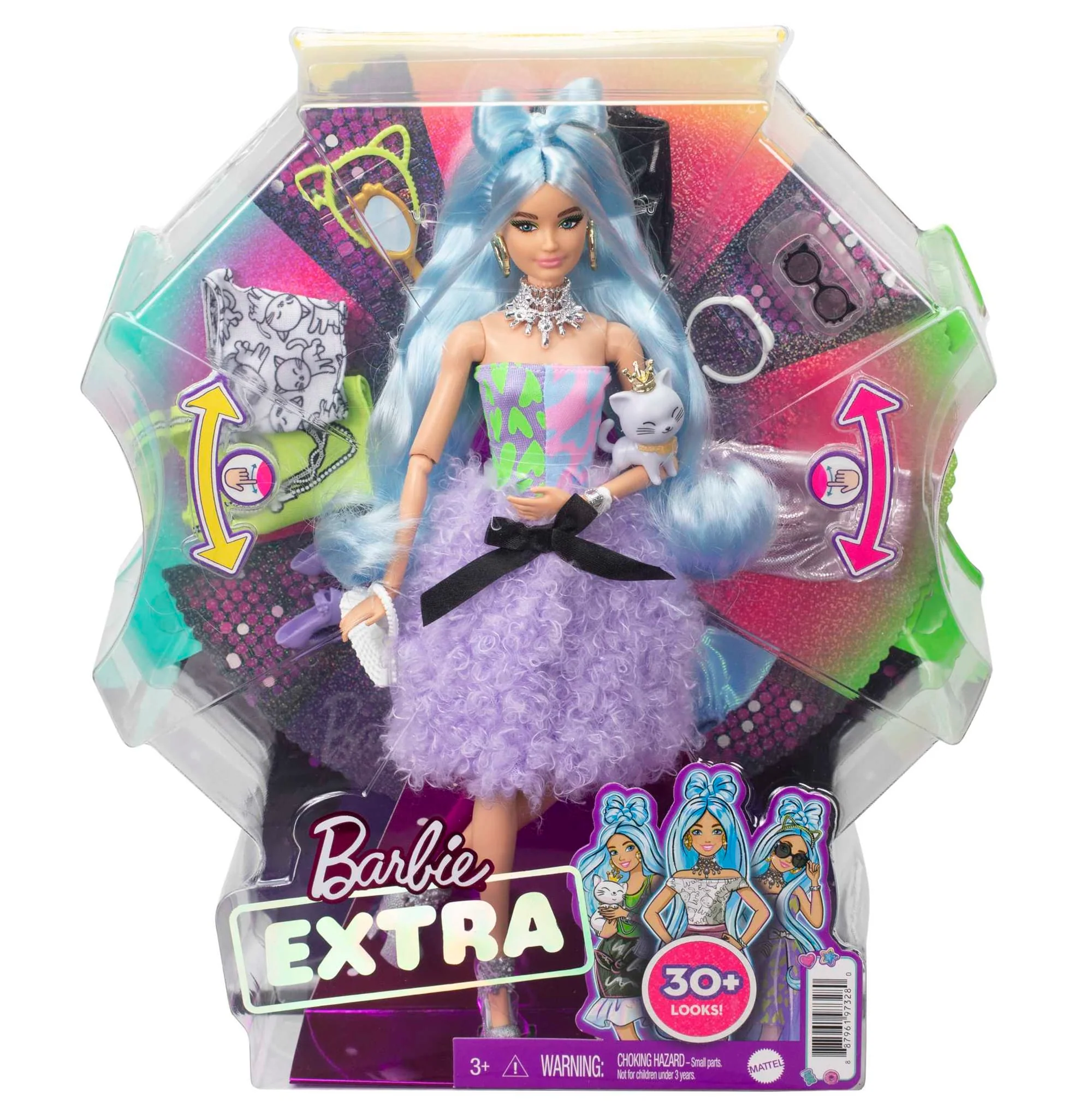 Кукла Barbie Экстра со светло-голубыми волосами - Image 5