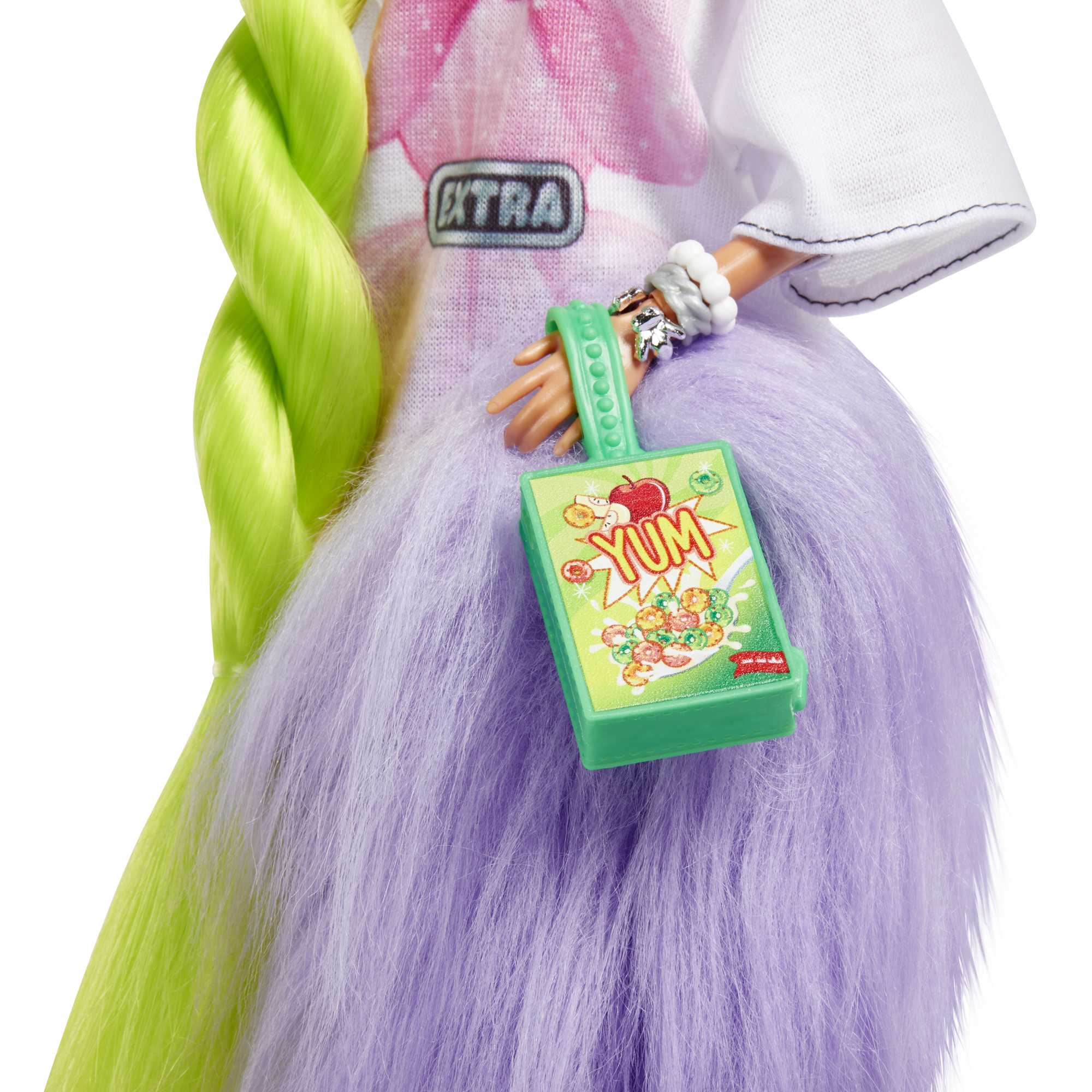 Кукла Barbie Экстра с зелеными неоновыми волосами - Image 4