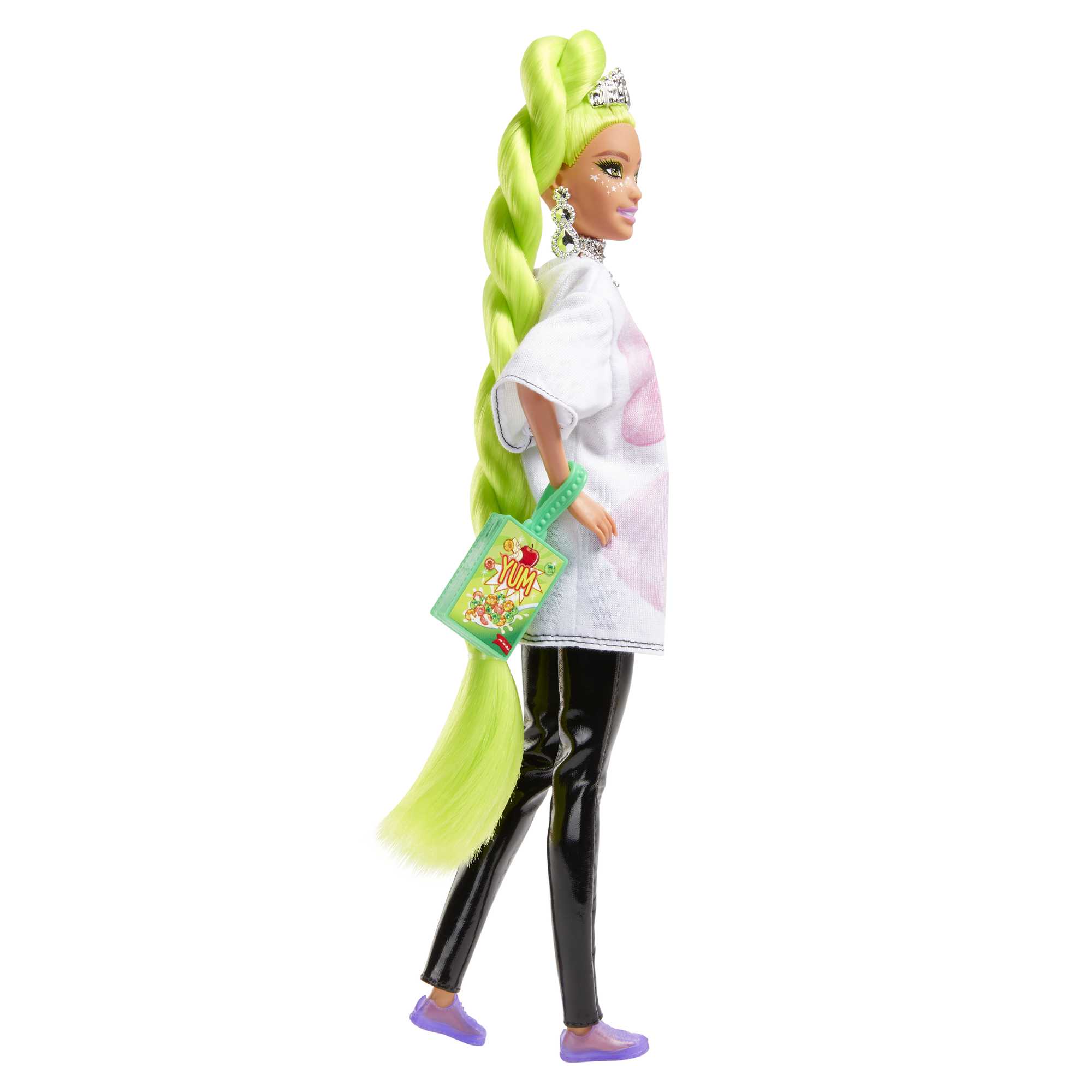 Кукла Barbie Экстра с зелеными неоновыми волосами - Image 5