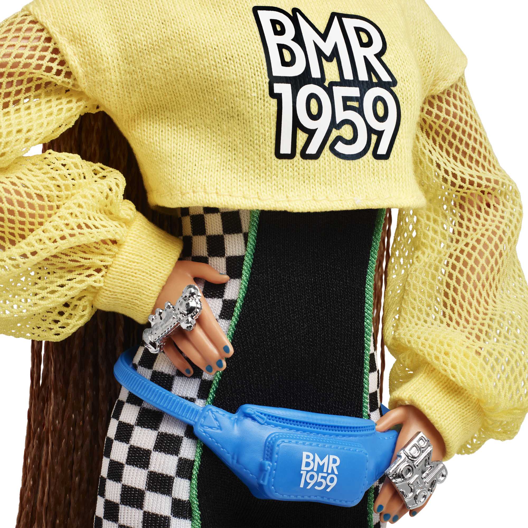 Кукла коллекционная Barbie BMR1959 Мулатка с косичками - Image 3