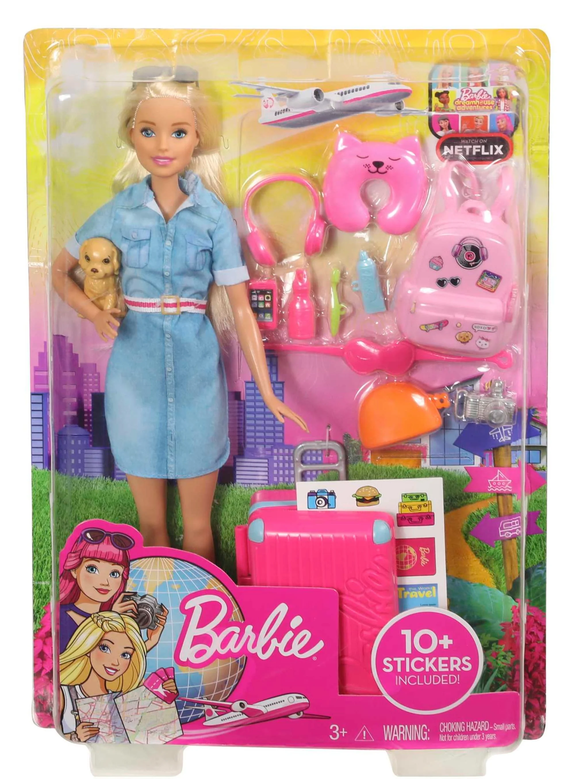 Кукла Barbie с аксессуарами для путешествий - Image 6