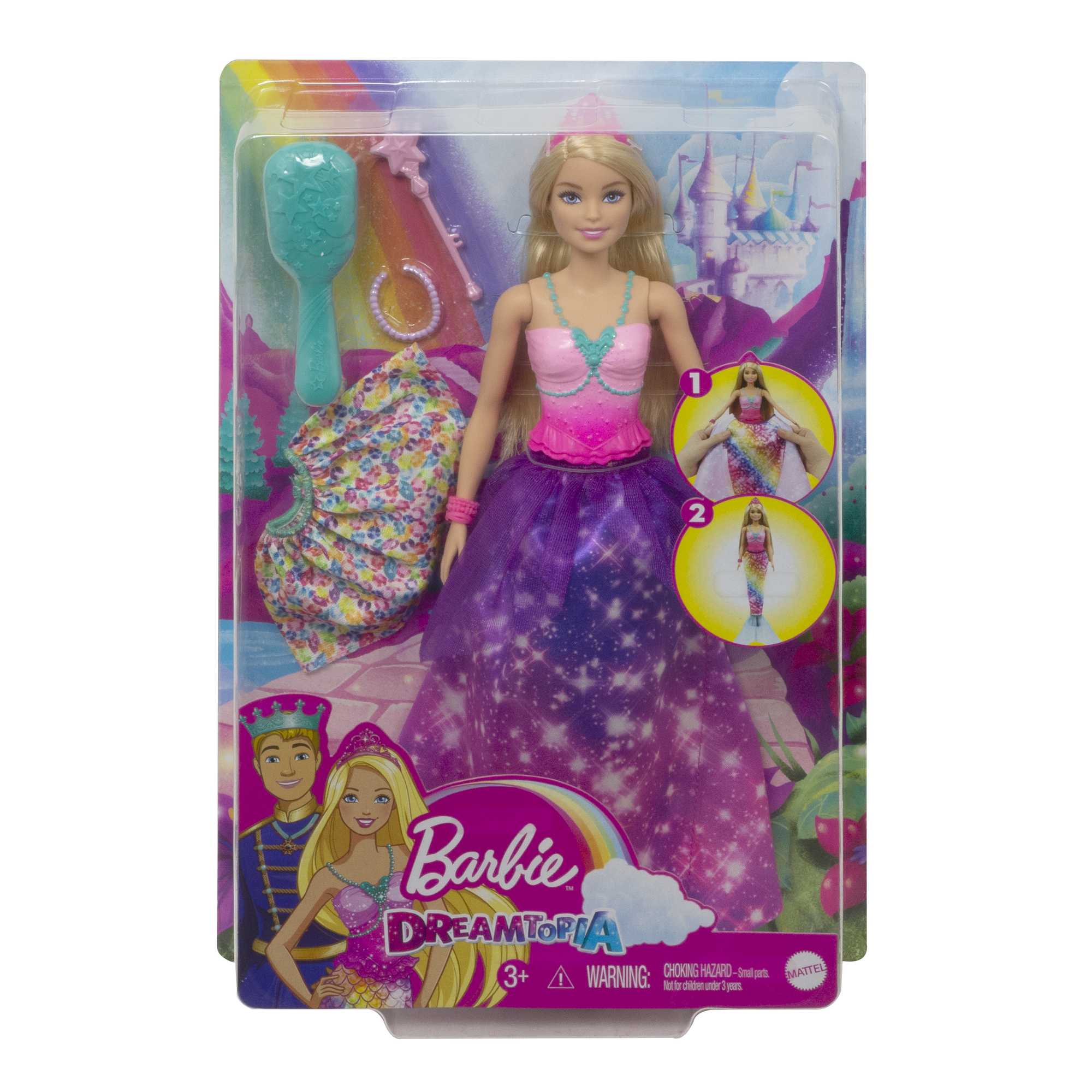 Кукла Barbie Дримтопия 2-в-1 Принцесса - Image 5