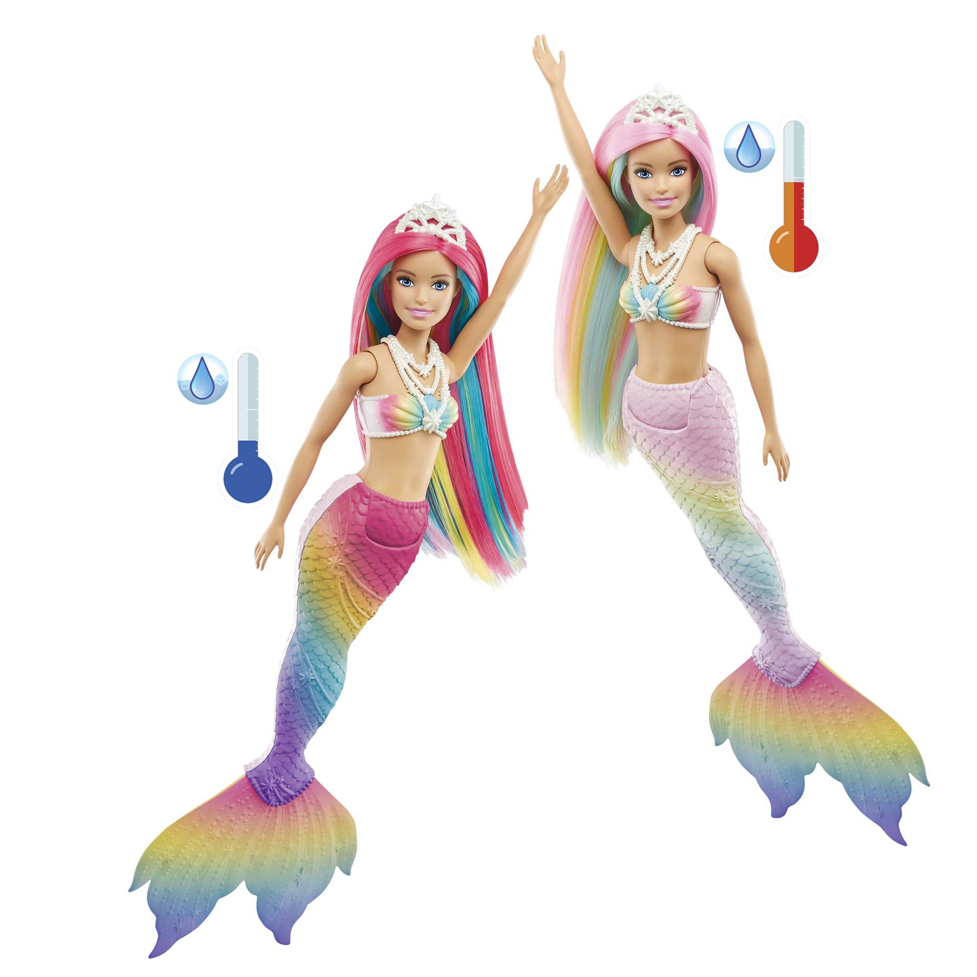 Кукла Barbie Русалка меняющая цвет в воде - Image 3