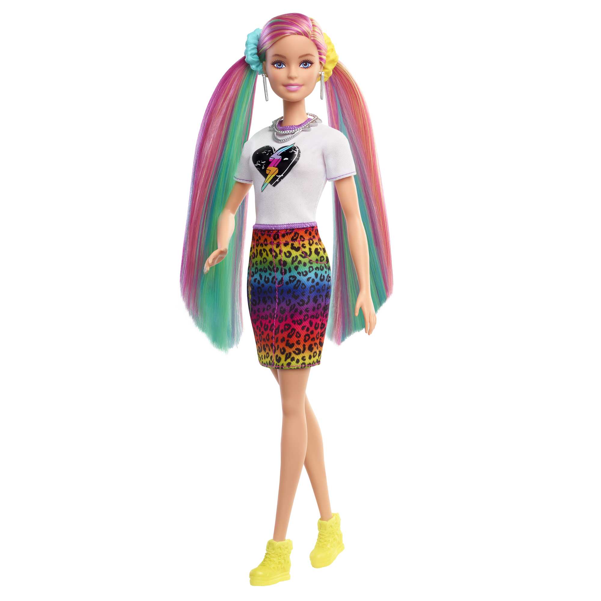 Кукла Barbie с разноцветными волосами - Image 5