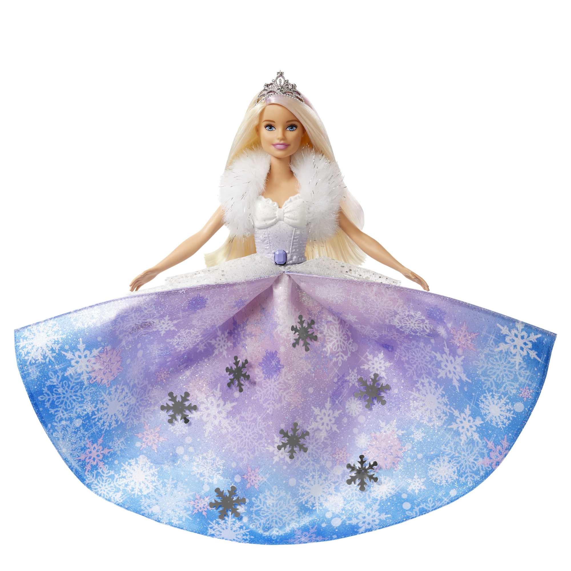 Кукла Barbie Снежная принцесса (с раскрывающимся платьем) - Image 3