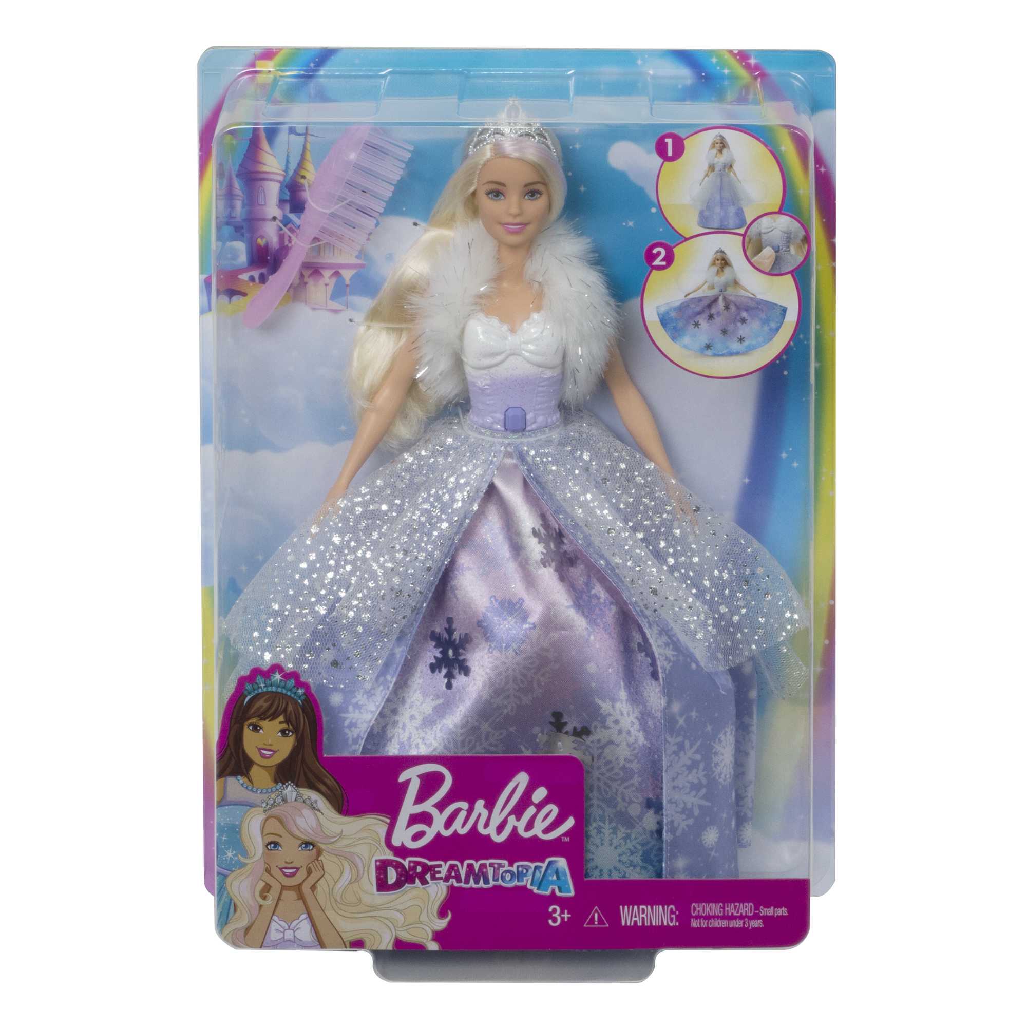 Кукла Barbie Снежная принцесса (с раскрывающимся платьем) - Image 6