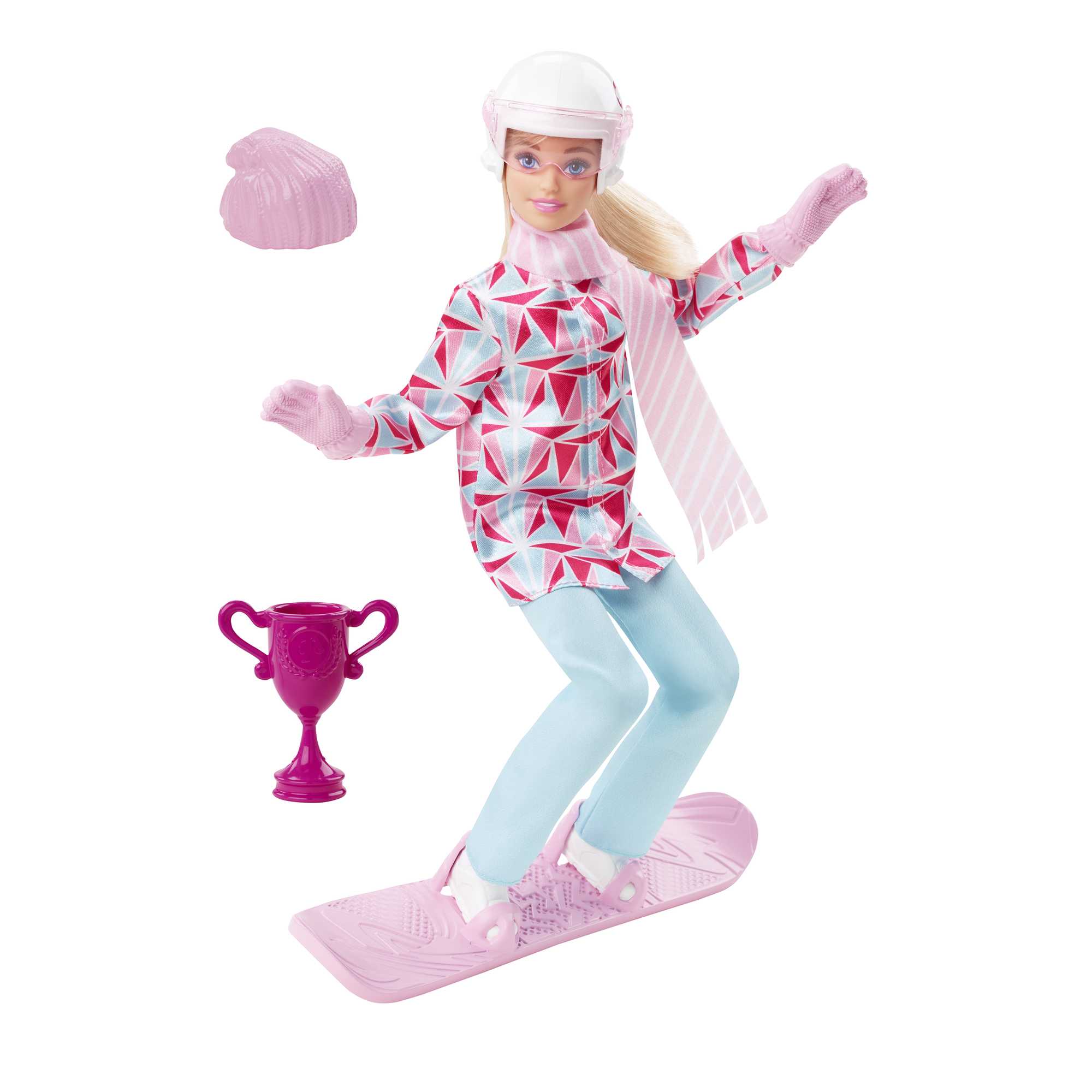 Кукла Barbie Зимние виды спорта Сноубордист