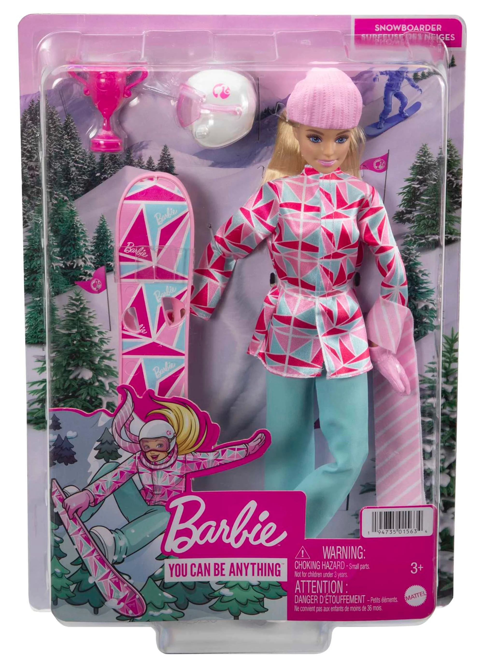 Кукла Barbie Зимние виды спорта Сноубордист - Image 6