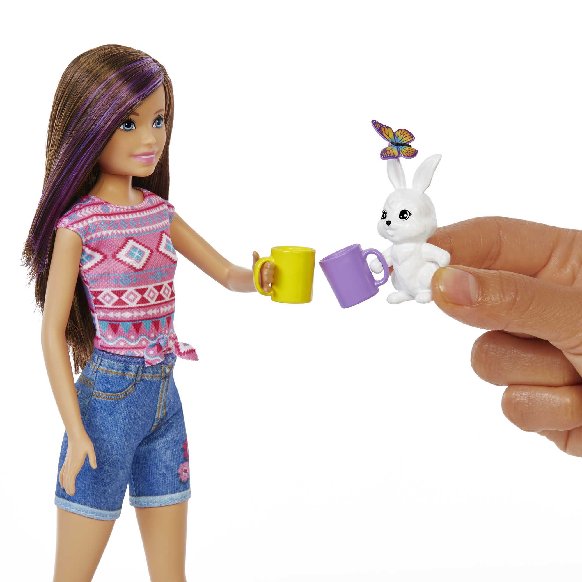 Набор игровой Barbie Кемпинг Скиппер (кукла с питомцем и аксессуарами) - Image 3
