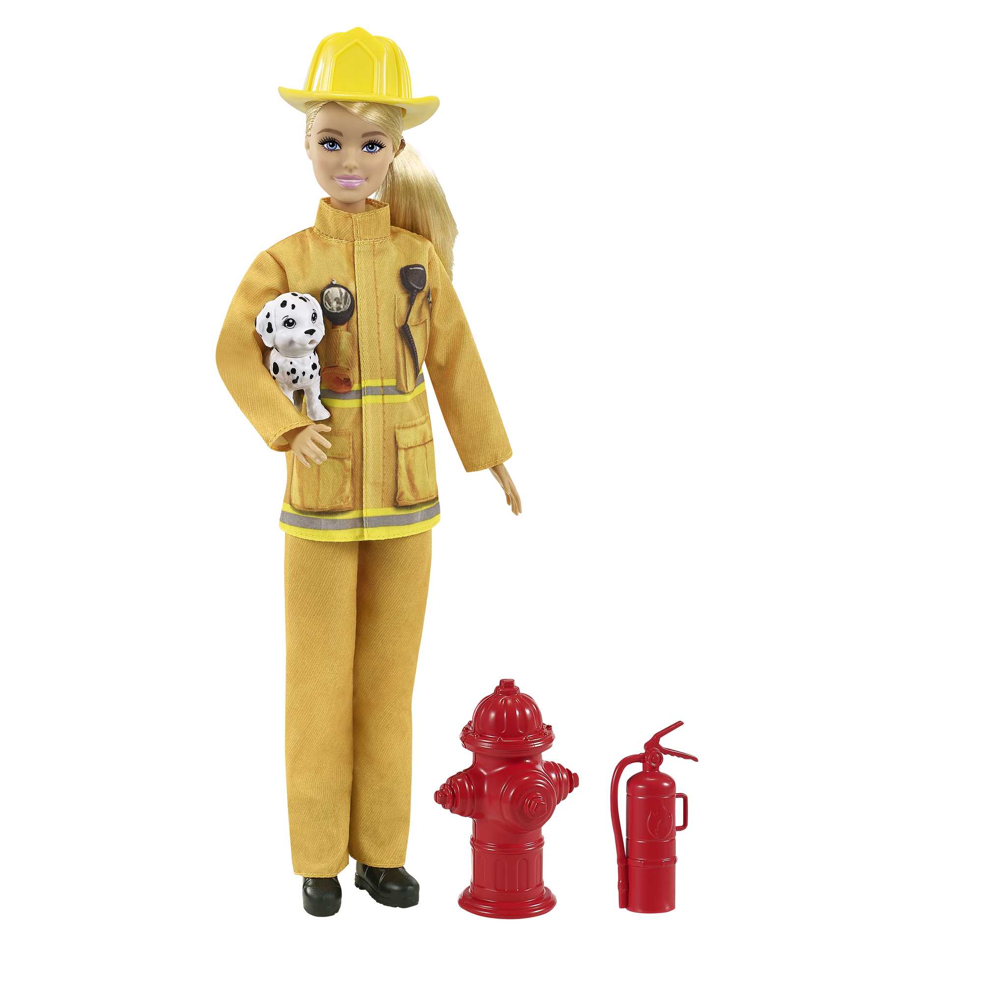 Кукла Barbie в пожарной форме с тематическими аксессуарами - Image 3