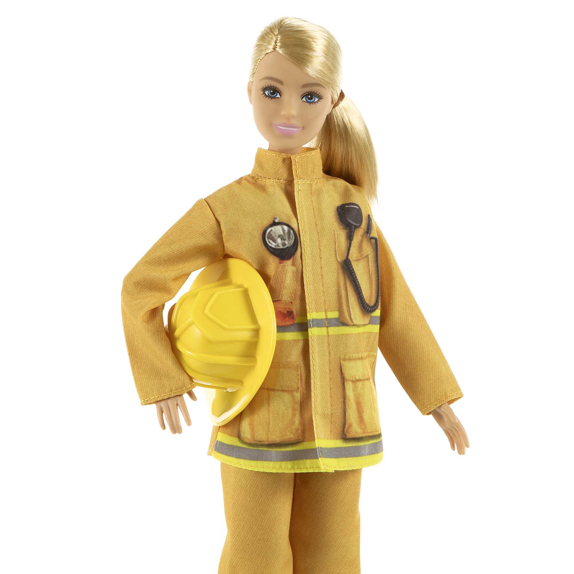 Кукла Barbie в пожарной форме с тематическими аксессуарами - Image 4
