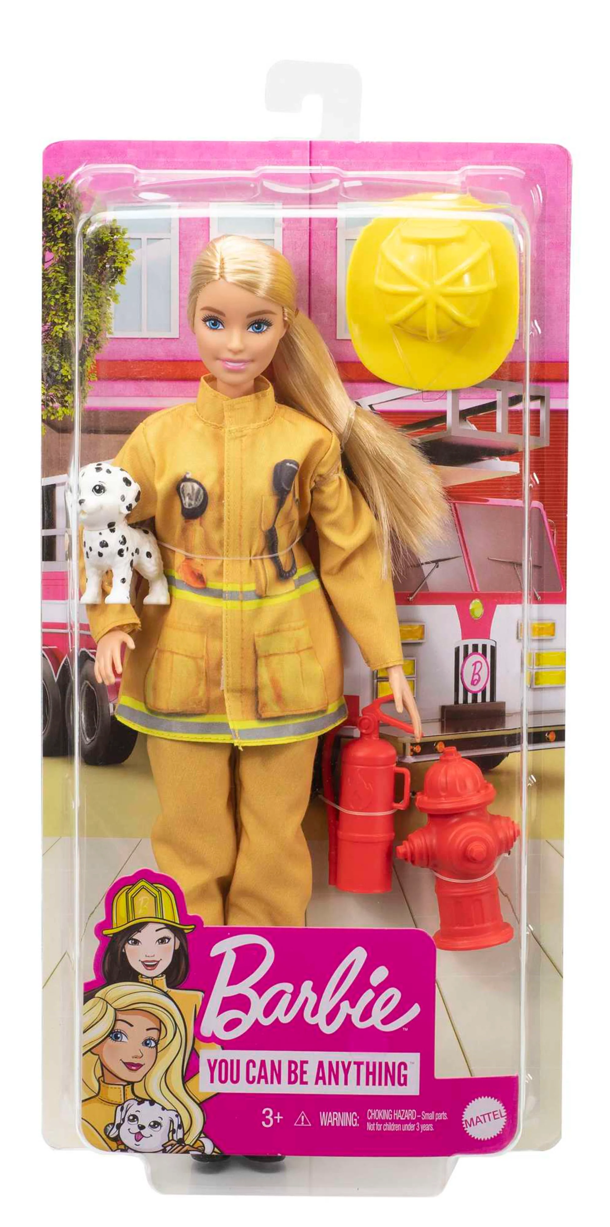 Кукла Barbie в пожарной форме с тематическими аксессуарами - Image 6