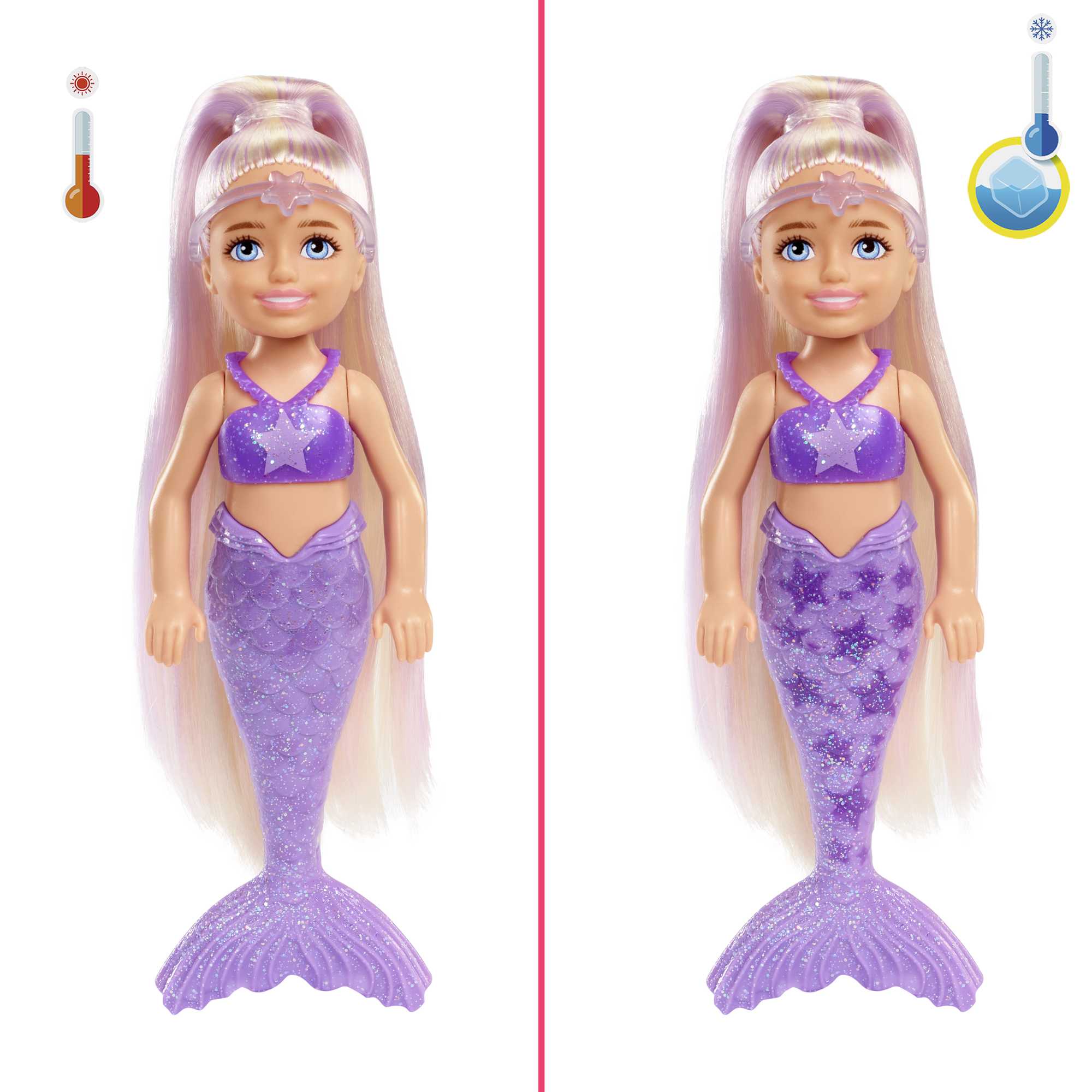 Кукла Barbie Радужная Русалка Челси в непрозрачной упаковке - Image 4