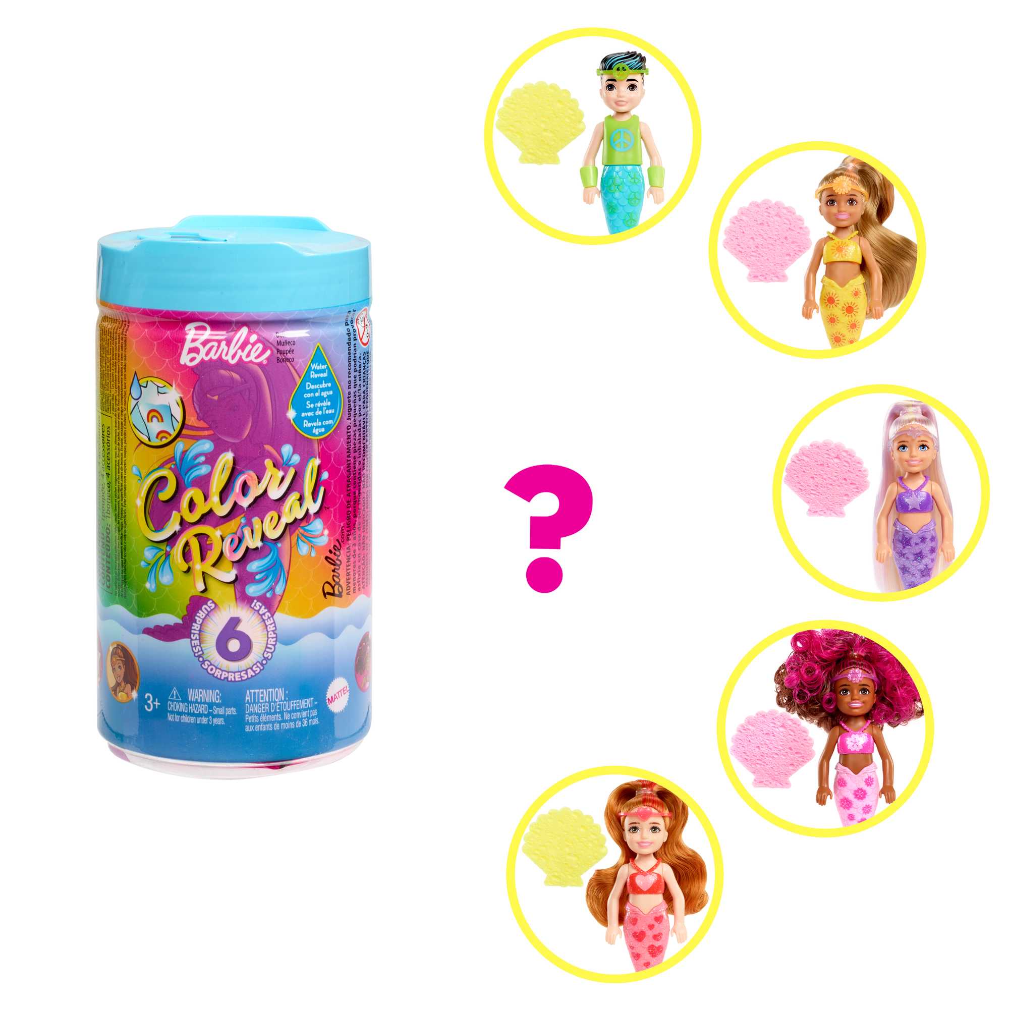 Кукла Barbie Радужная Русалка Челси в непрозрачной упаковке - Image 6