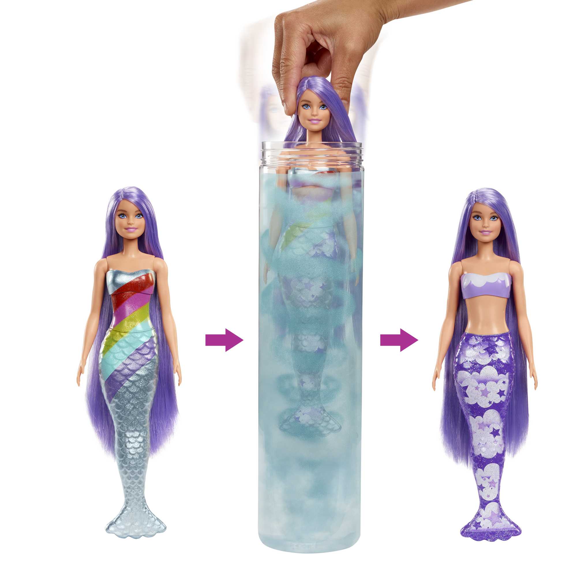 Кукла Barbie Радужная Русалка в непрозрачной упаковке - Image 3