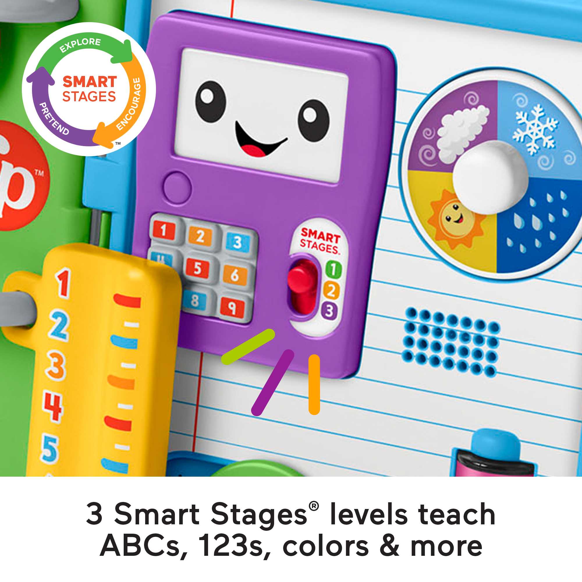 Laugh & Learn 123 Schoolbook - Image 3