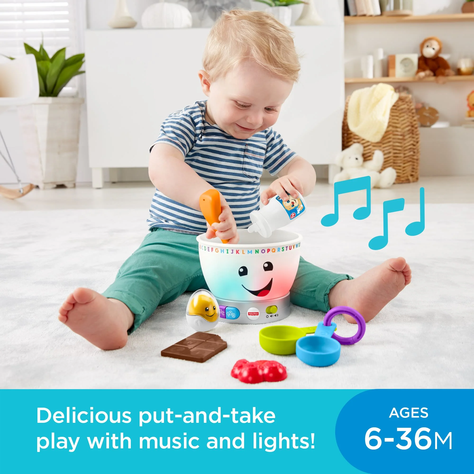 Laugh & Learn® Magic Color Mixing Bowl - Image 2