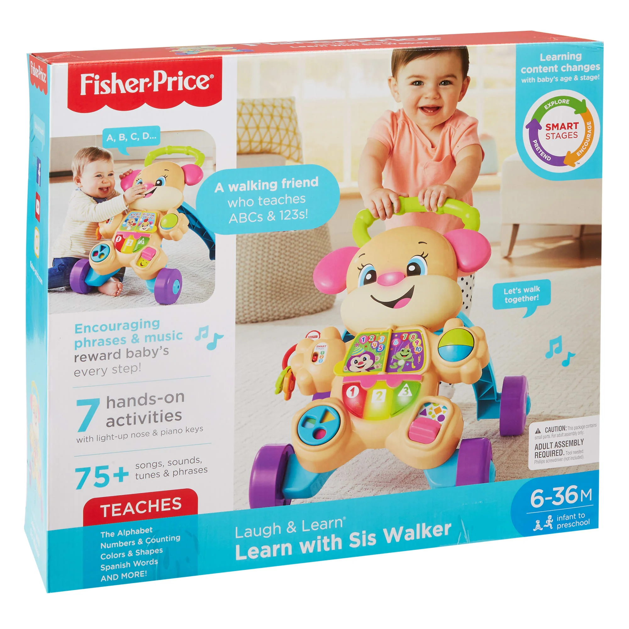 Laugh & Learn Smart Stages Learn With Sis Walker - Image 6