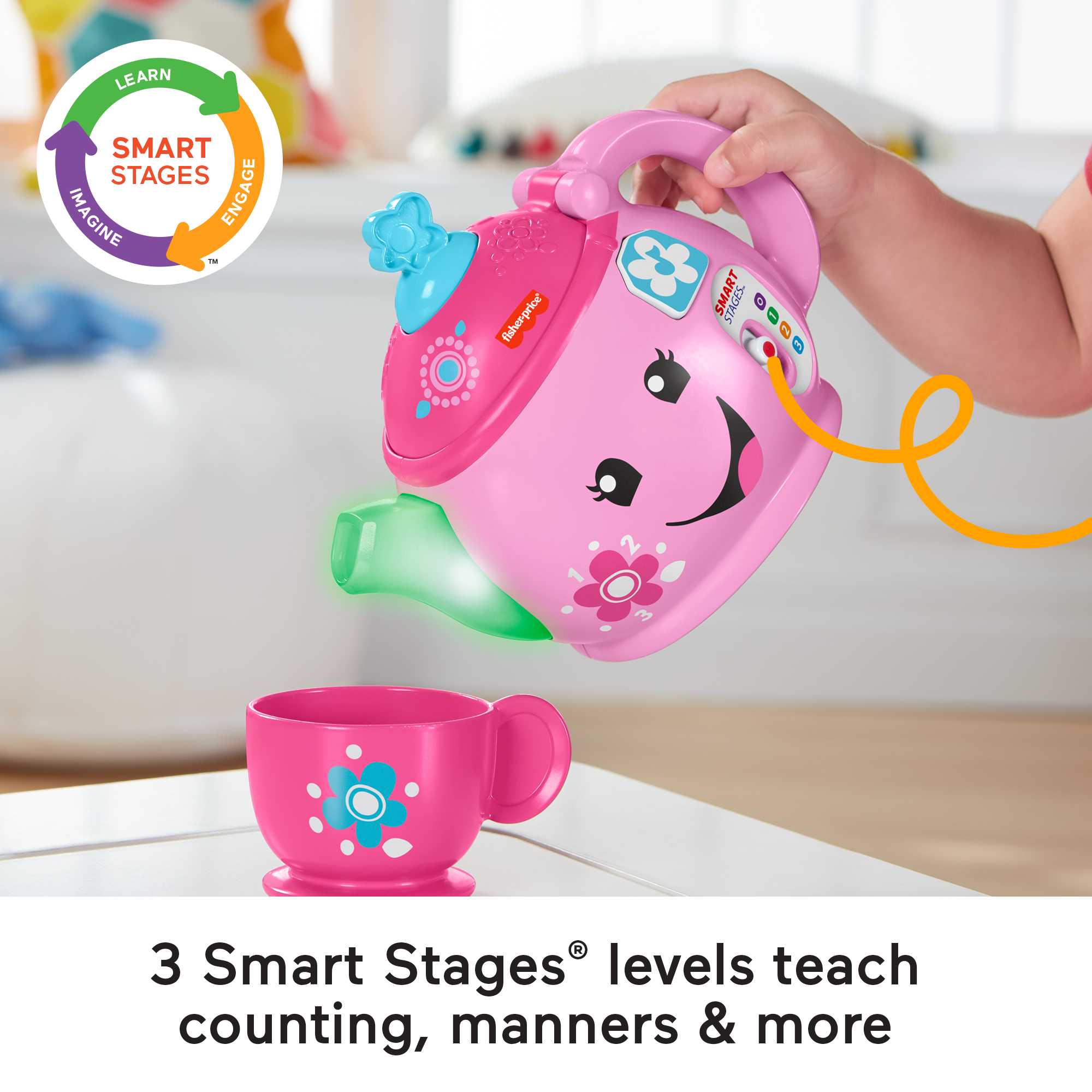 Laugh & Learn® Sweet Manners Tea Set - Image 3