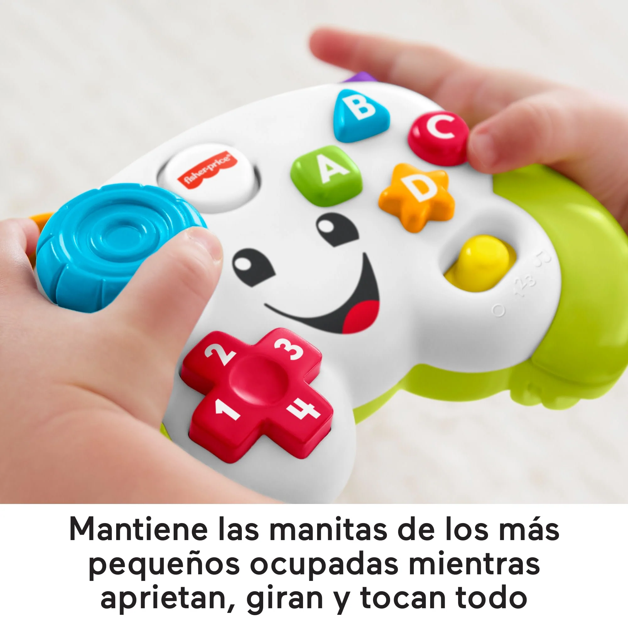Mi Primer Mando De Consola De Laugh & Learn, De Fisher-Price, Juguete Musical Para Bebés Con Luces, Versión Multilingüe - Image 5