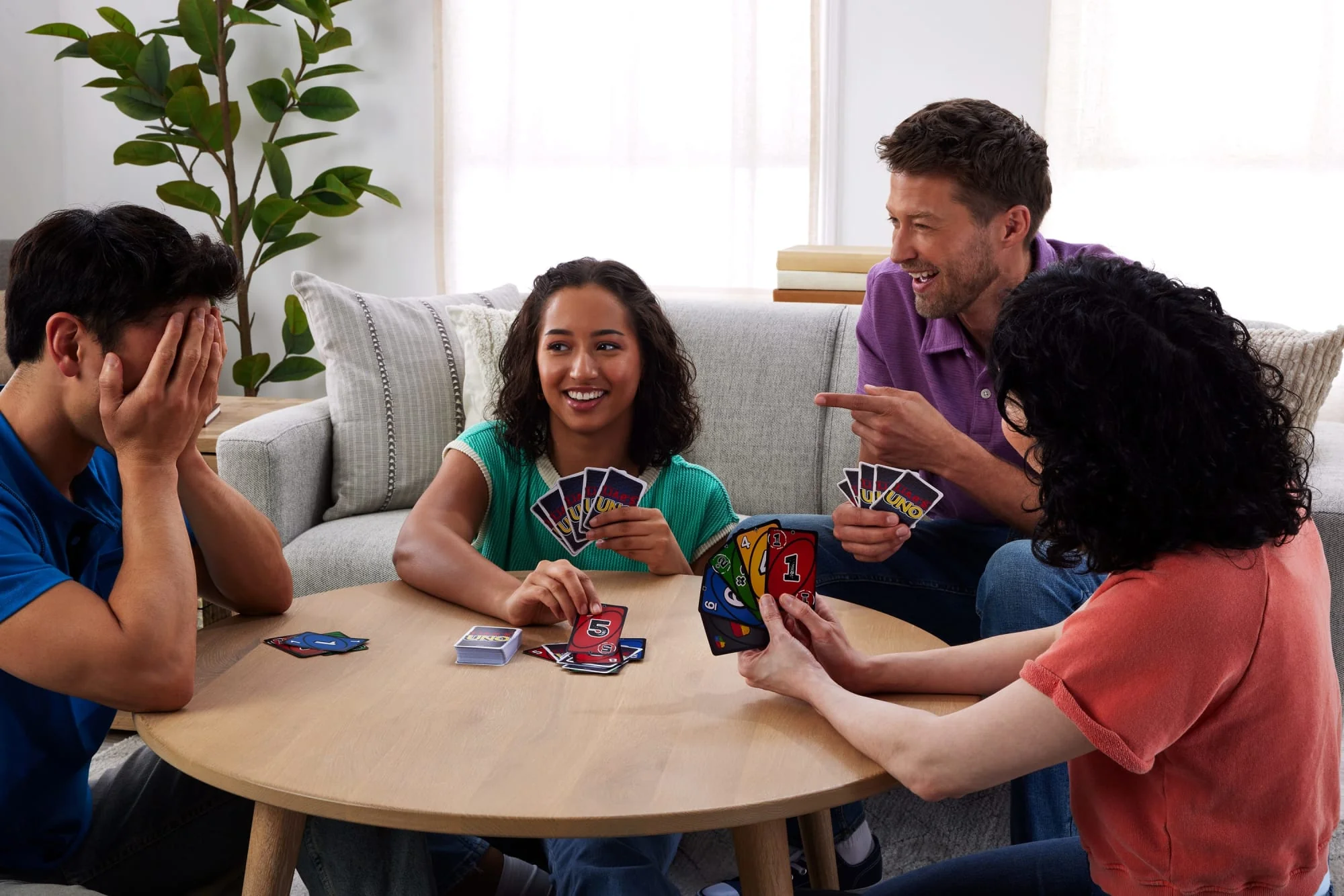 Liar's UNO Card Game For Adults, Kids, Families, Parties & Game Nights, Trick Play & Bluffing - Image 2