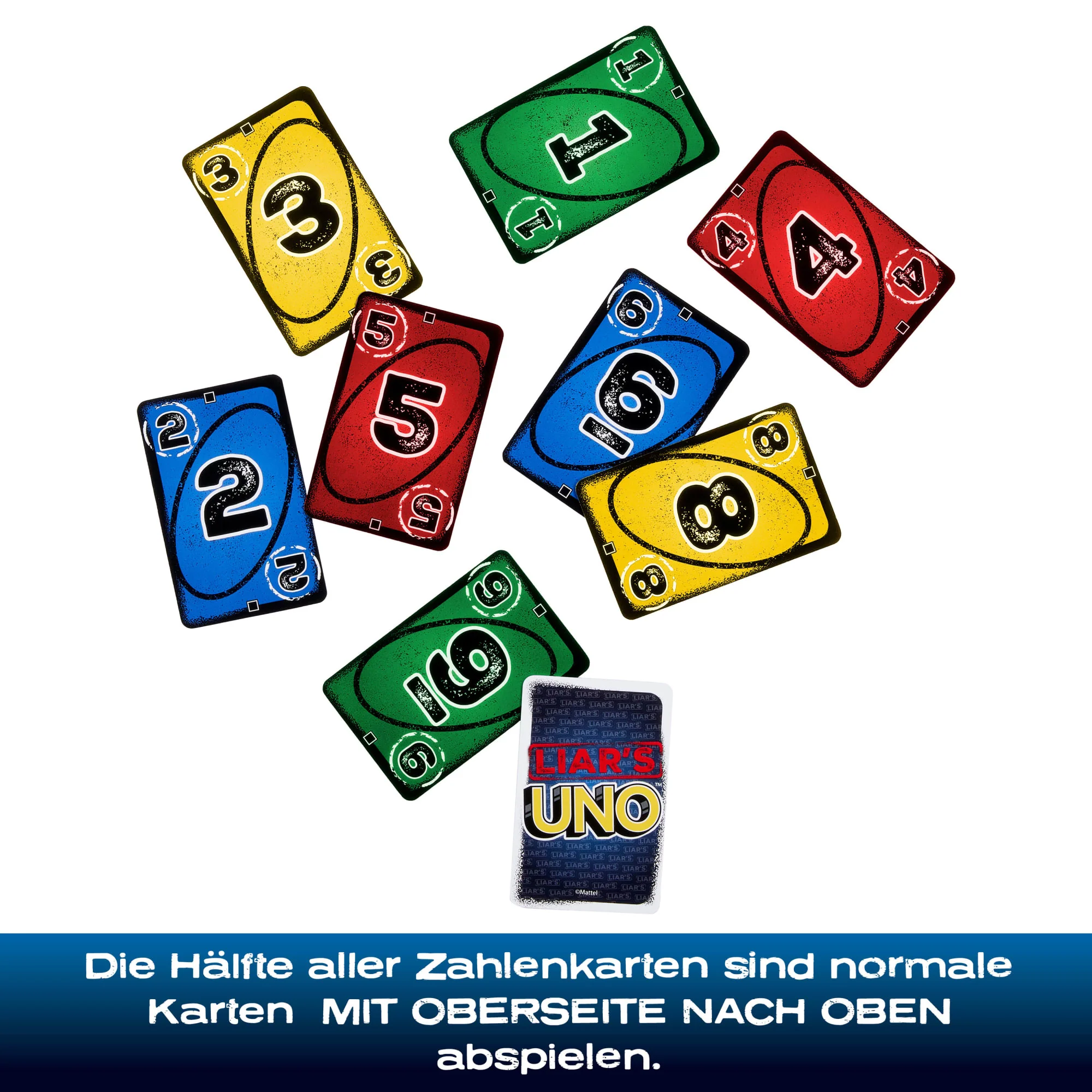 LiarS UNO Kartenspiel Für Erwachsene, Kinder, Familien, Partys Und Spieleabende, Tricks Und Bluffs - Image 4