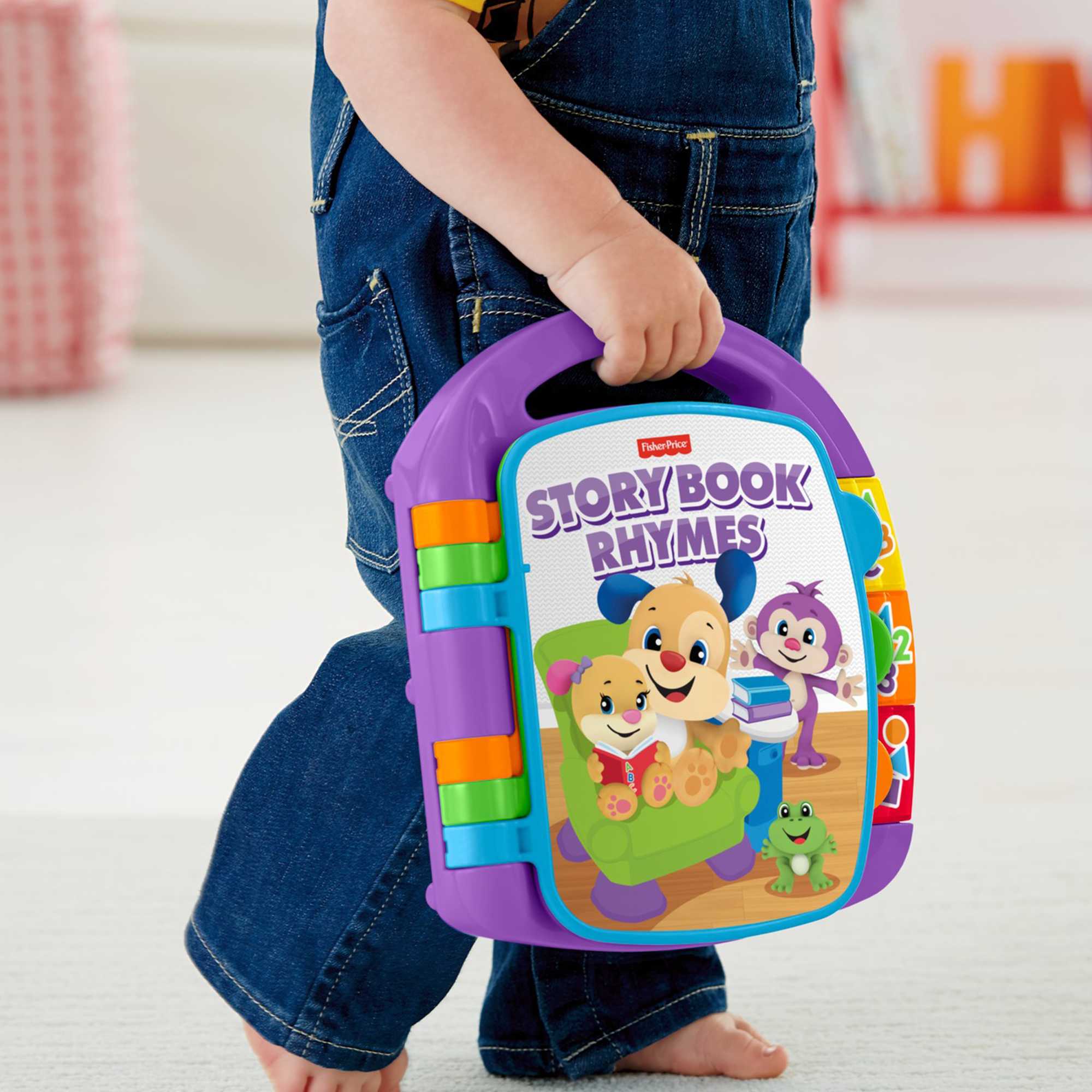 Fisher-Price Libro Interactivo De Aprendizaje En Portugués, Juguetes Bebés +6 Meses (Mattl Fvt23) - Image 4