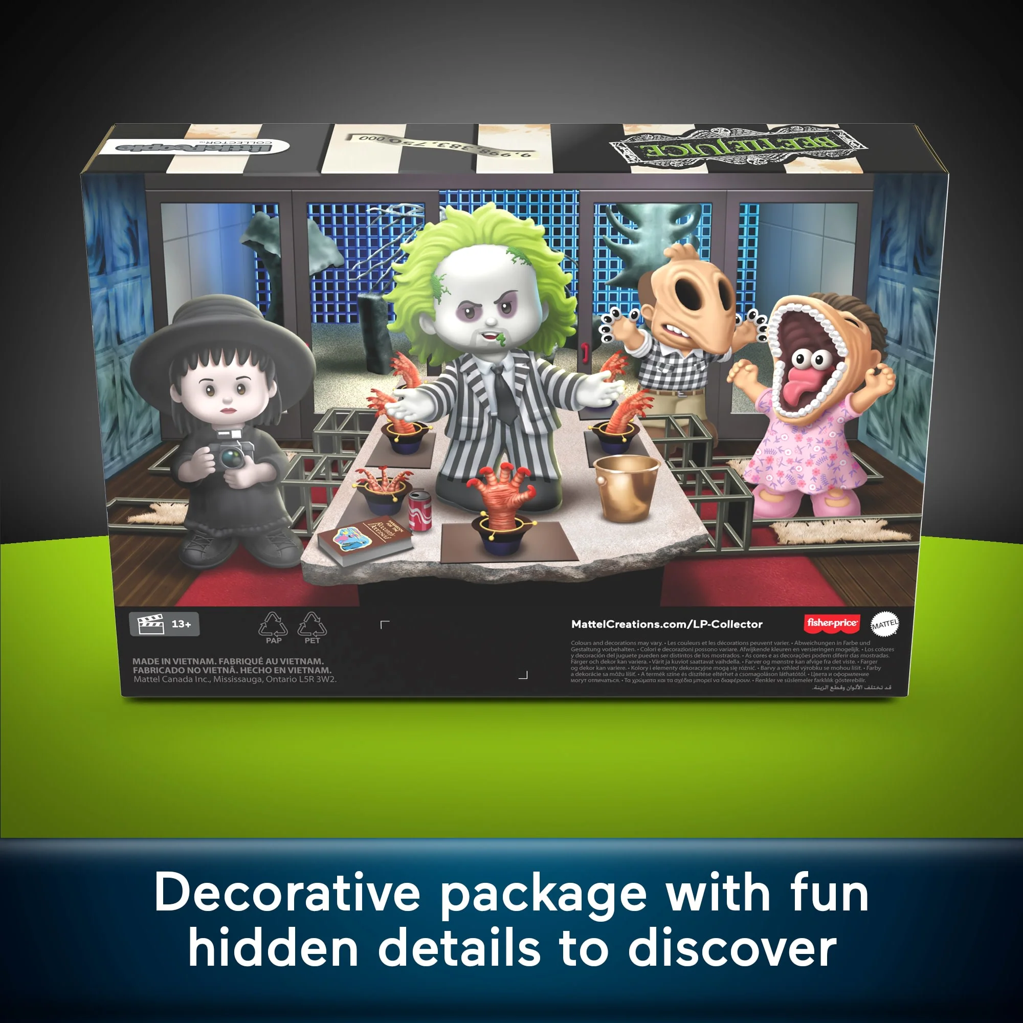Little People Collector Beetlejuice Special Edition Set For Movie Fans, 4 Figures - Image 4