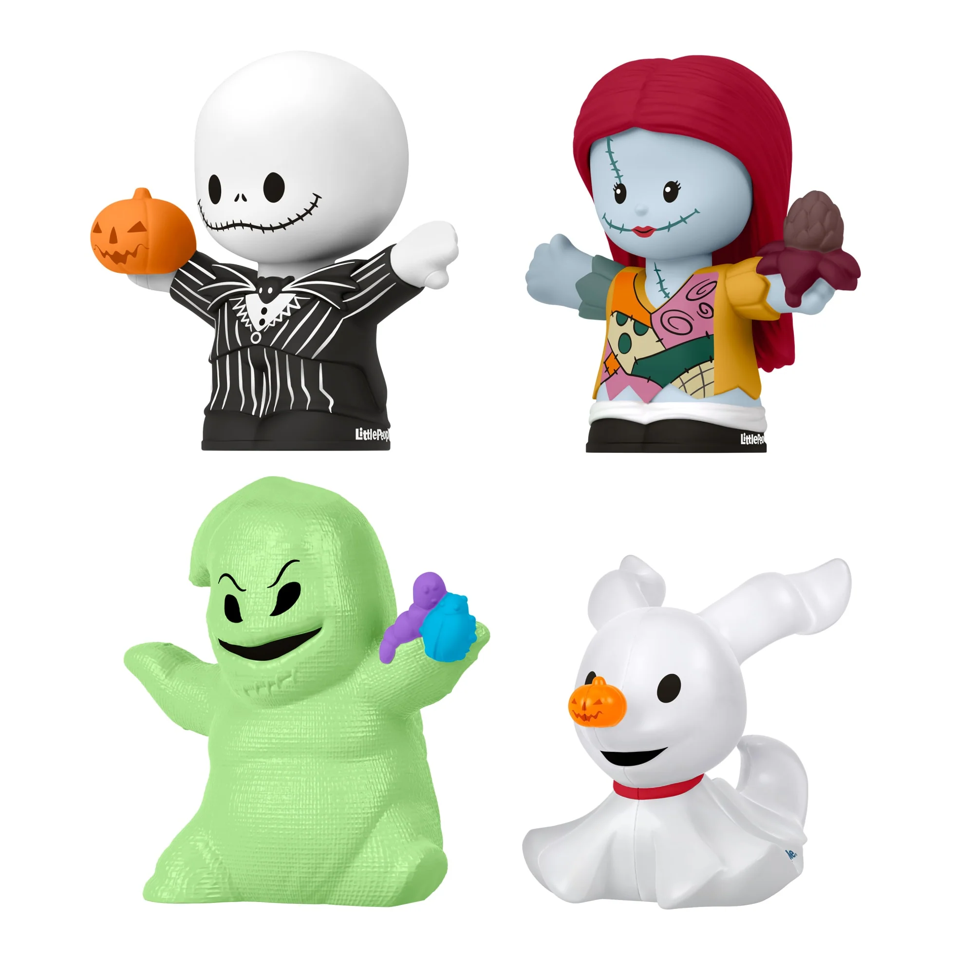 Little People Collector Disney Tim Burton'Dan Noel Gecesi Kabusu Seti, 4 Figür - Image 5