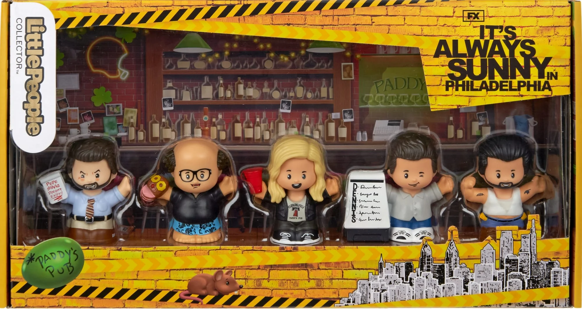 Little People Collector It's Always Sunny in Philadelphia Set Für Erwachsene Und Fans, 5 Figuren - Image 3
