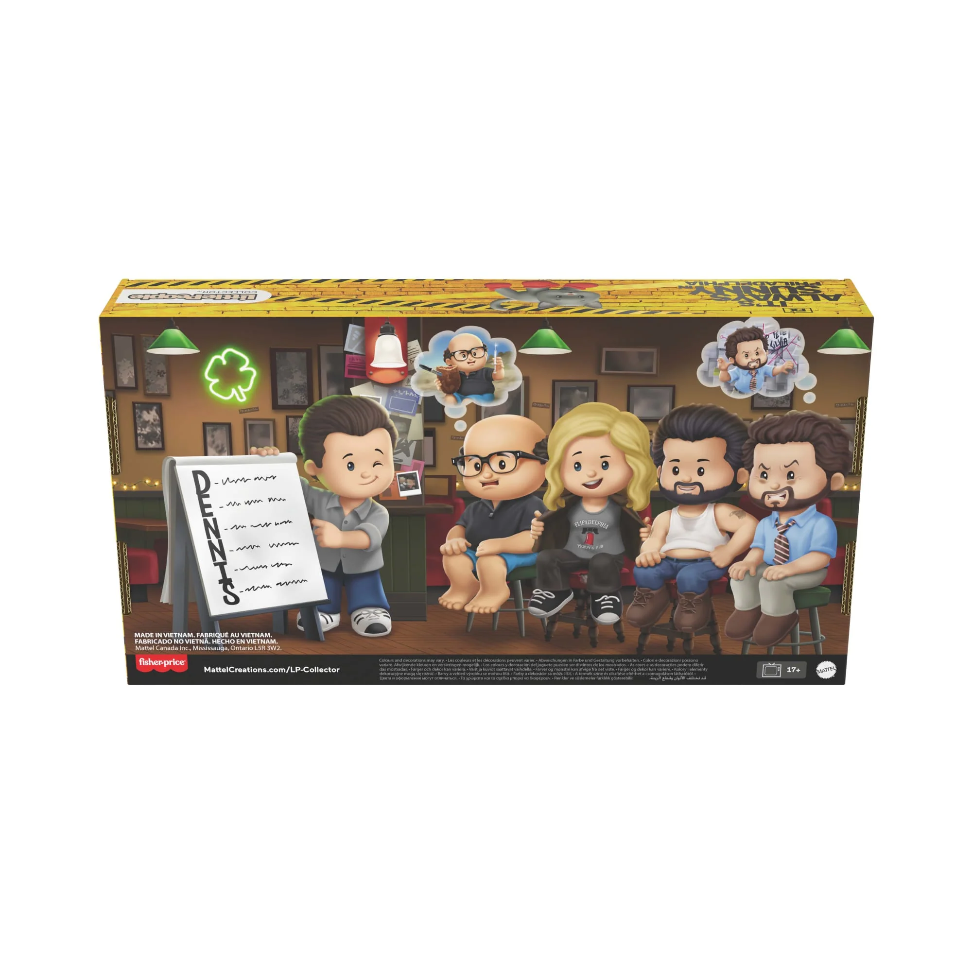 Little People Collector It's Always Sunny in Philadelphia Set Für Erwachsene Und Fans, 5 Figuren - Image 4