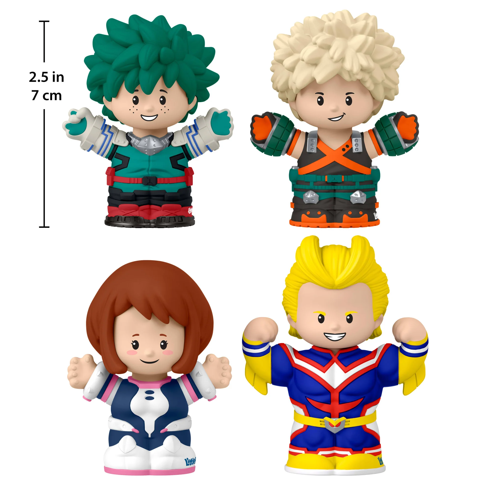 Conjunto De Edición Especial De La Serie De Anime My Hero Academia De Little People Collector, 4 Figuras - Image 5
