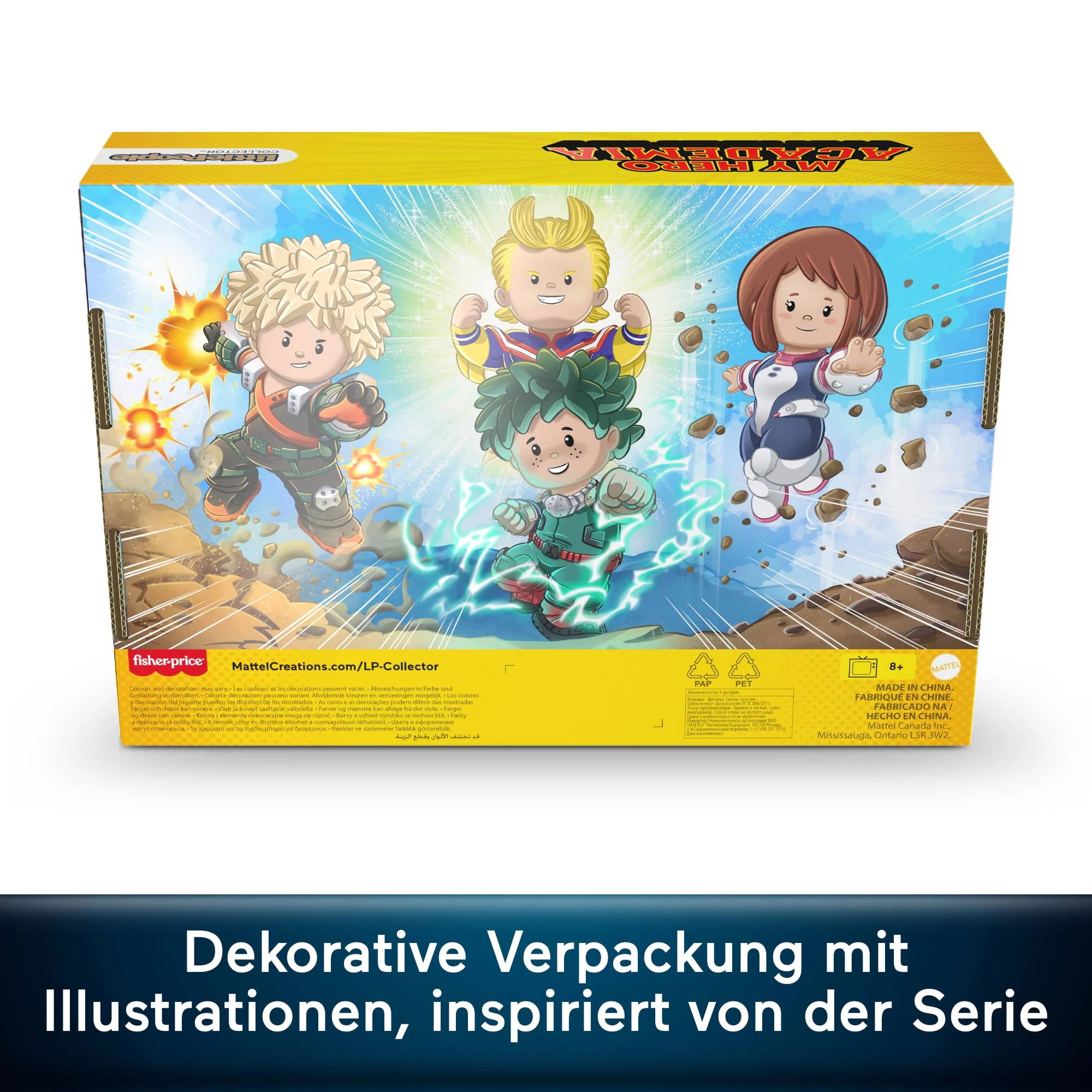 Little People Collector My Hero Academia Mangaserie Sondereditionsset, 4 Figuren - Image 4