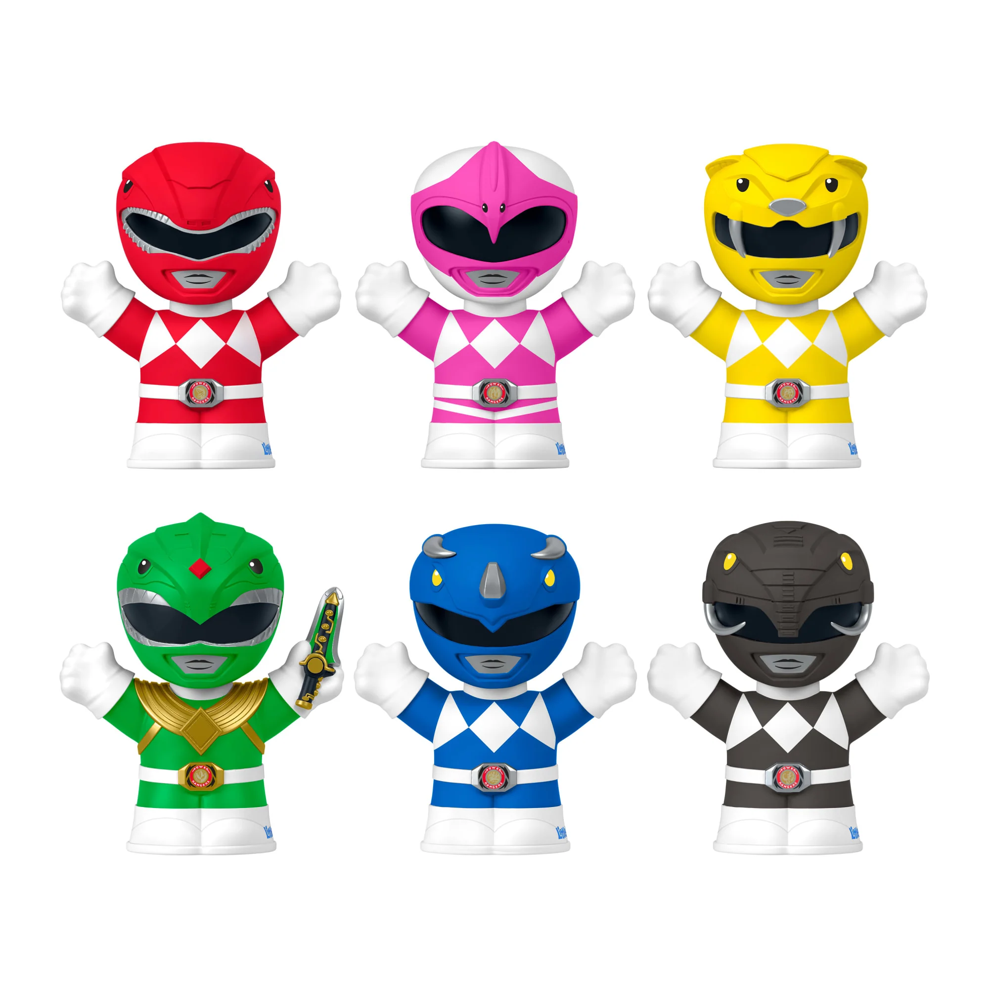 Little People Collector Power Rangers Sonderausgabeset Für Erwachsene Und Fans, 6 Figuren - Image 2