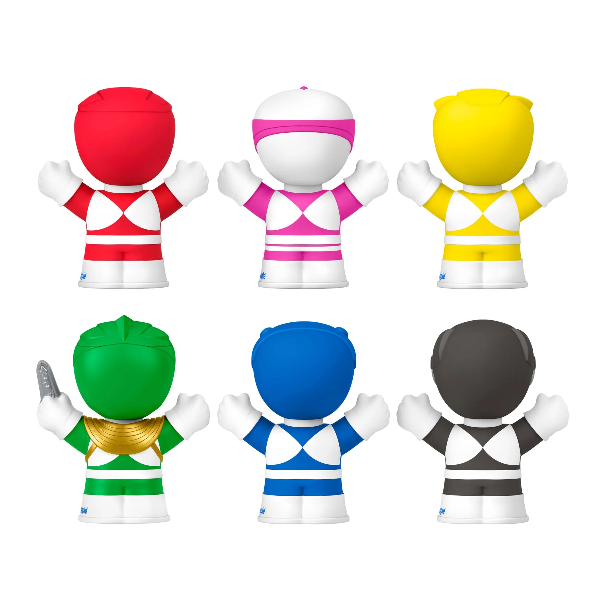 Little People Collector Power Rangers Sonderausgabeset Für Erwachsene Und Fans, 6 Figuren - Image 6