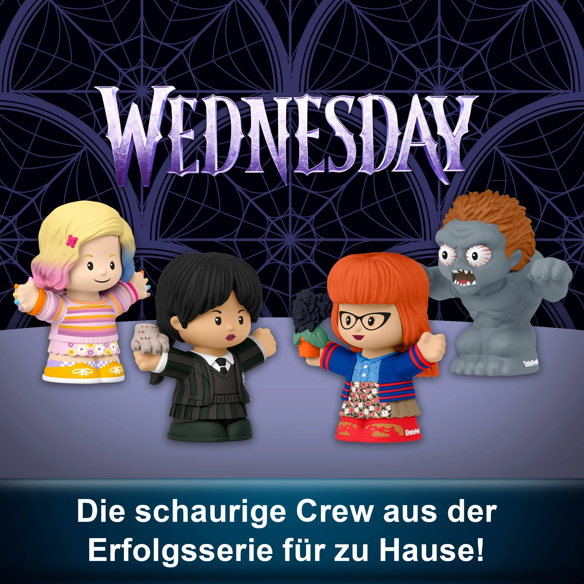Little People Collector Wednesday Sondereditionsset Für Erwachsene Und Fans, 4 Figuren - Image 2