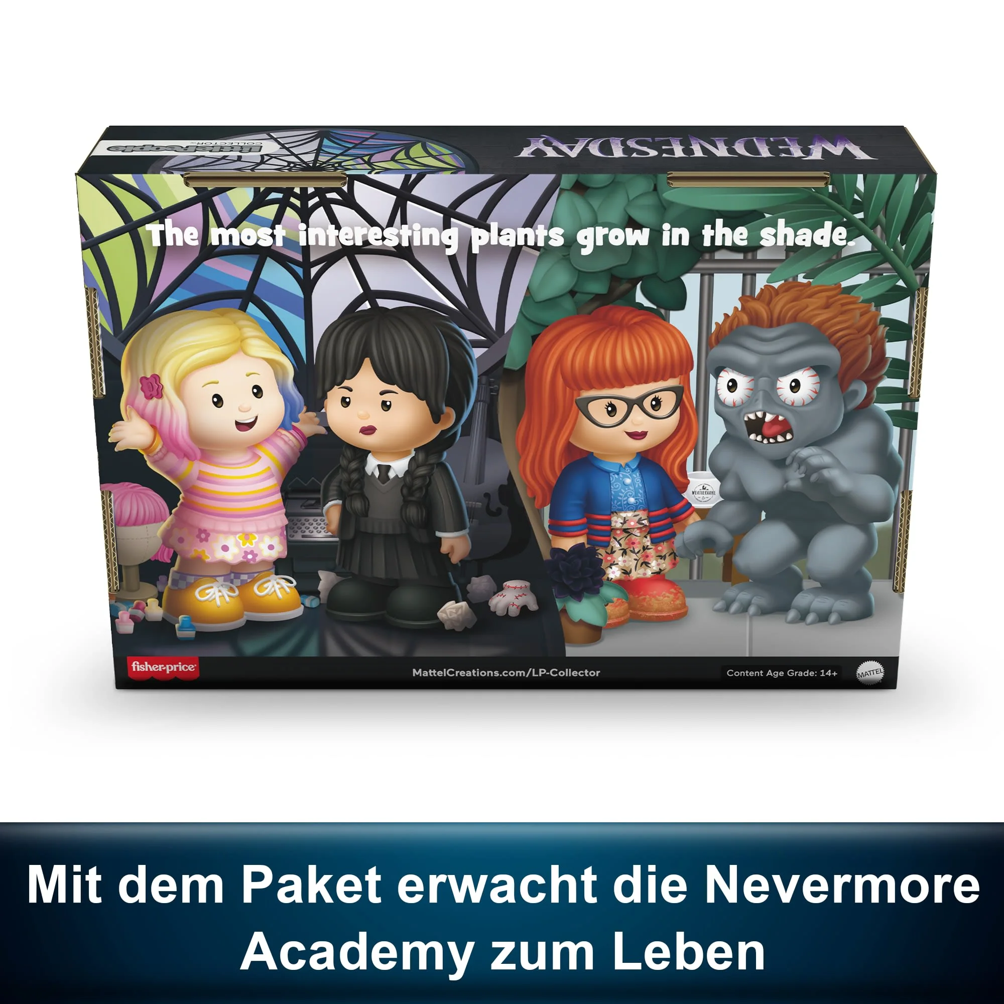 Little People Collector Wednesday Sondereditionsset Für Erwachsene Und Fans, 4 Figuren - Image 4