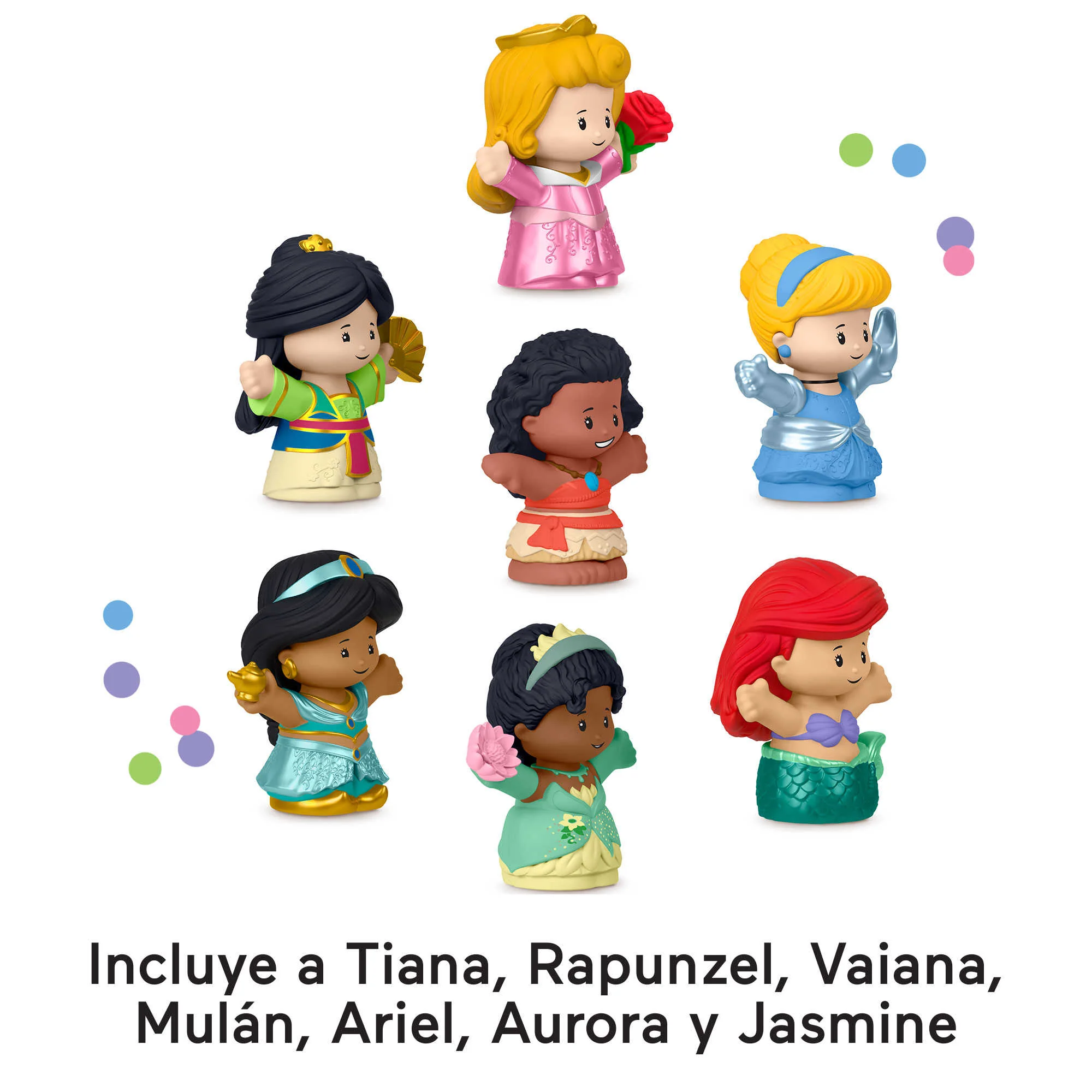 Little People Disney Princesas Pack De Figuras - Image 3