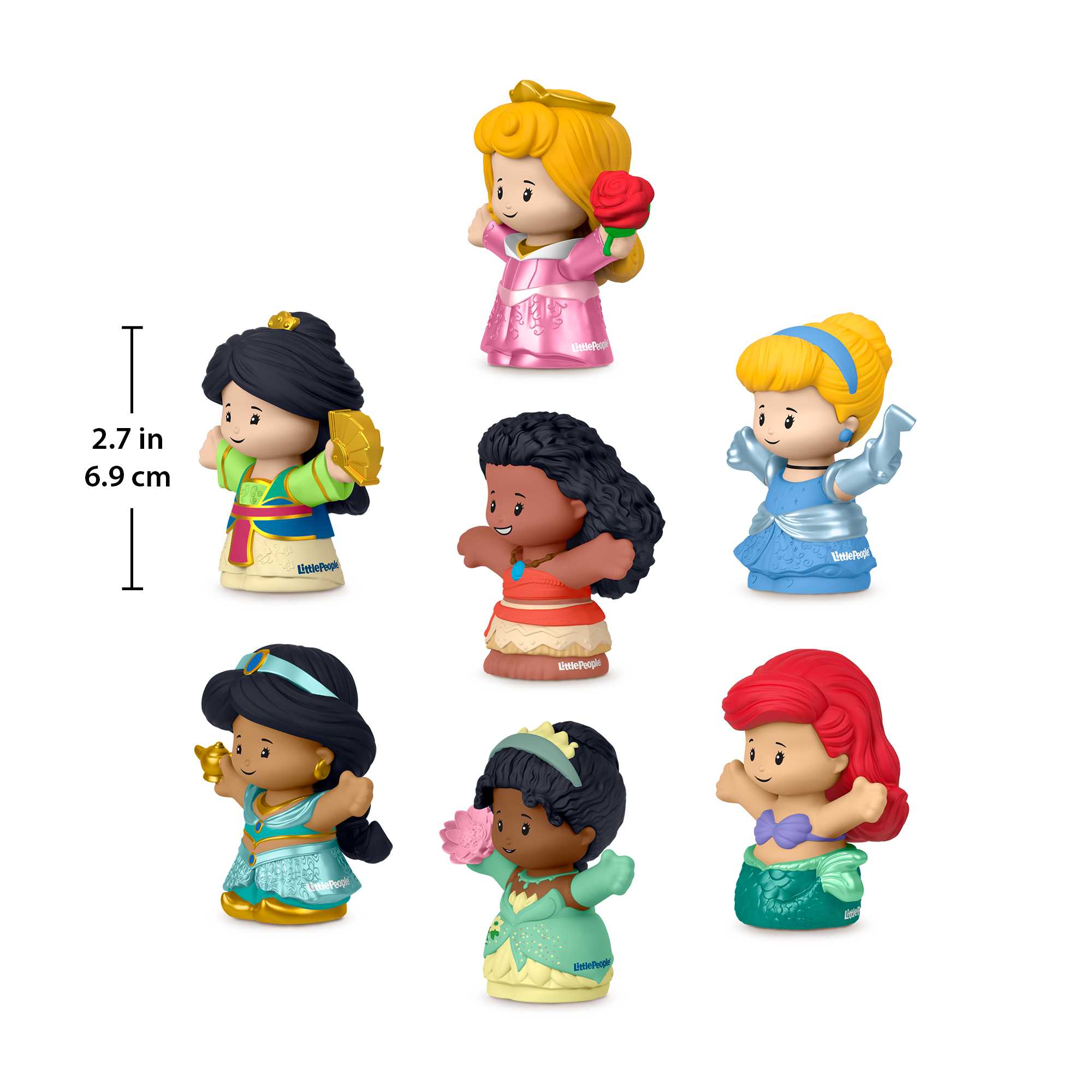 Little People Disney Princesas Pack De Figuras - Image 4