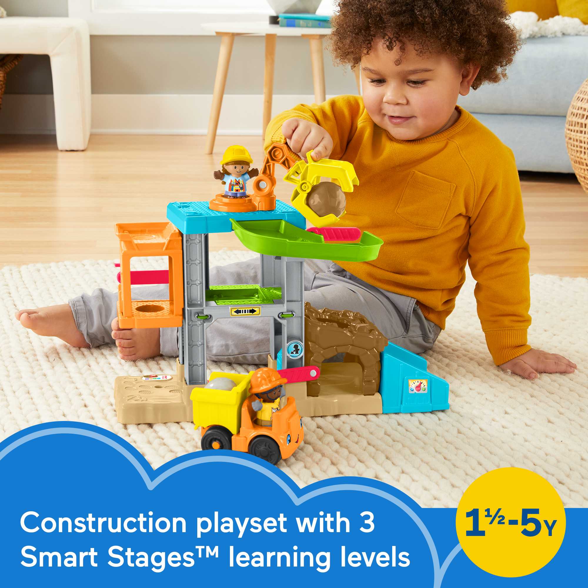 Little People Load Up ‘N Learn Construction Site - Image 2