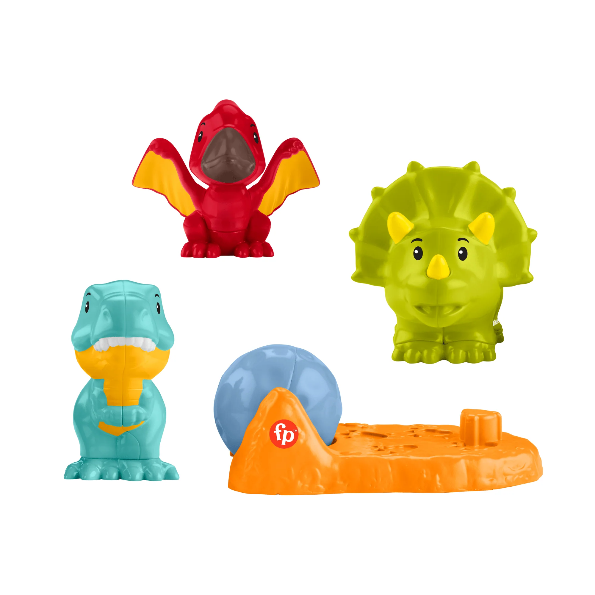 Fisher-Price Little People Kleinkindspielzeug, Meine Ersten Dinos, 4-Teilig - Image 5