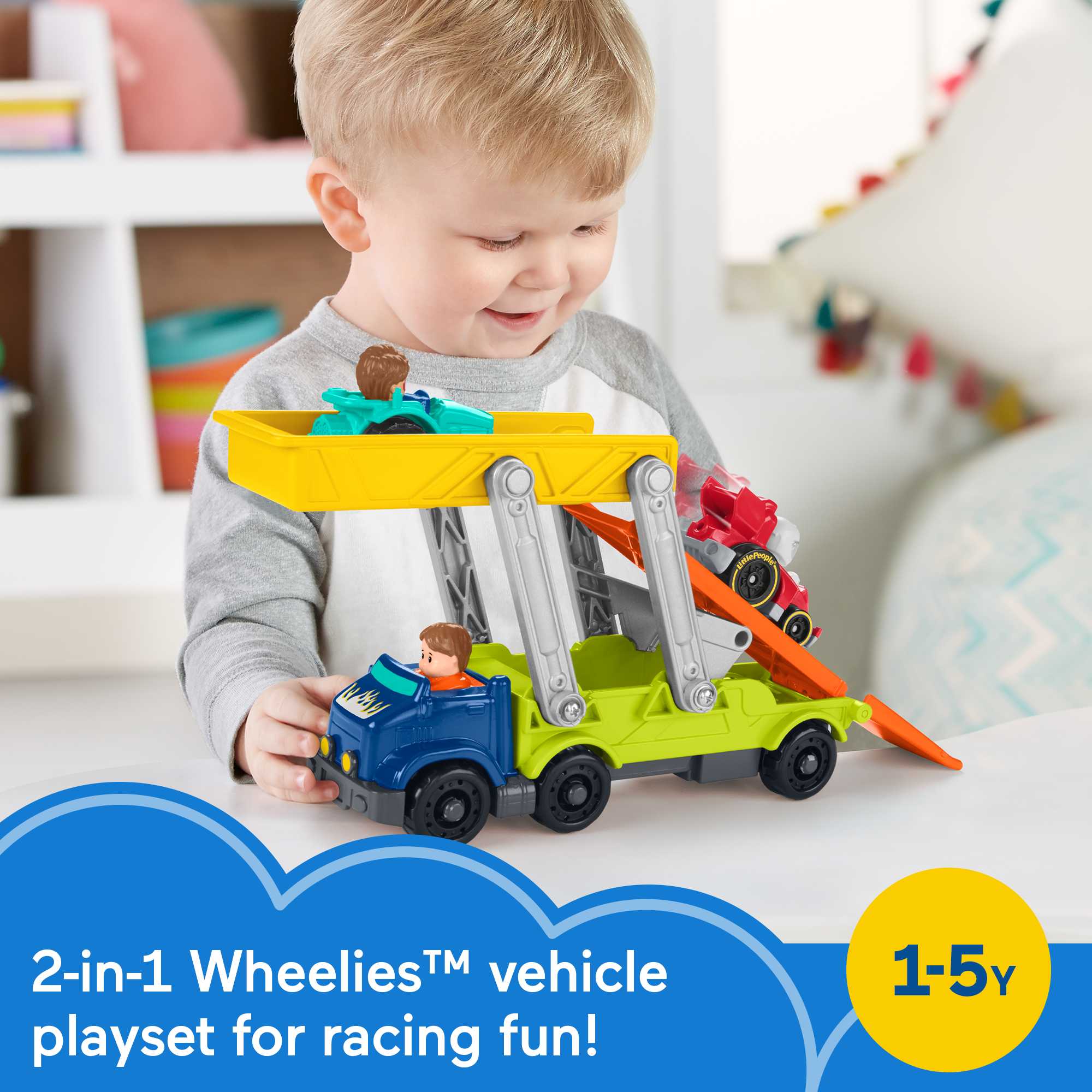 Little People Ramp 'n Go Carrier Gift Set - Image 2