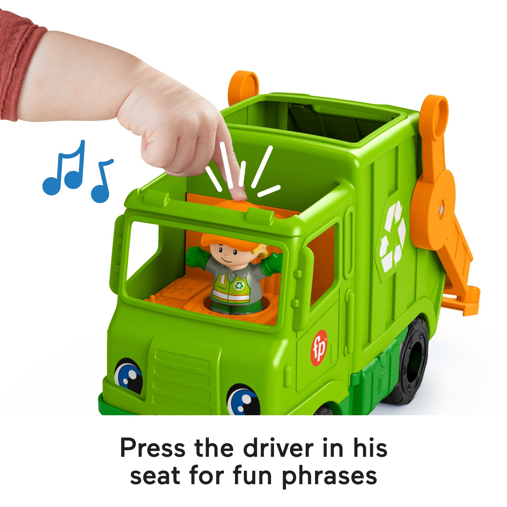 Little People Recycling Truck - Image 2