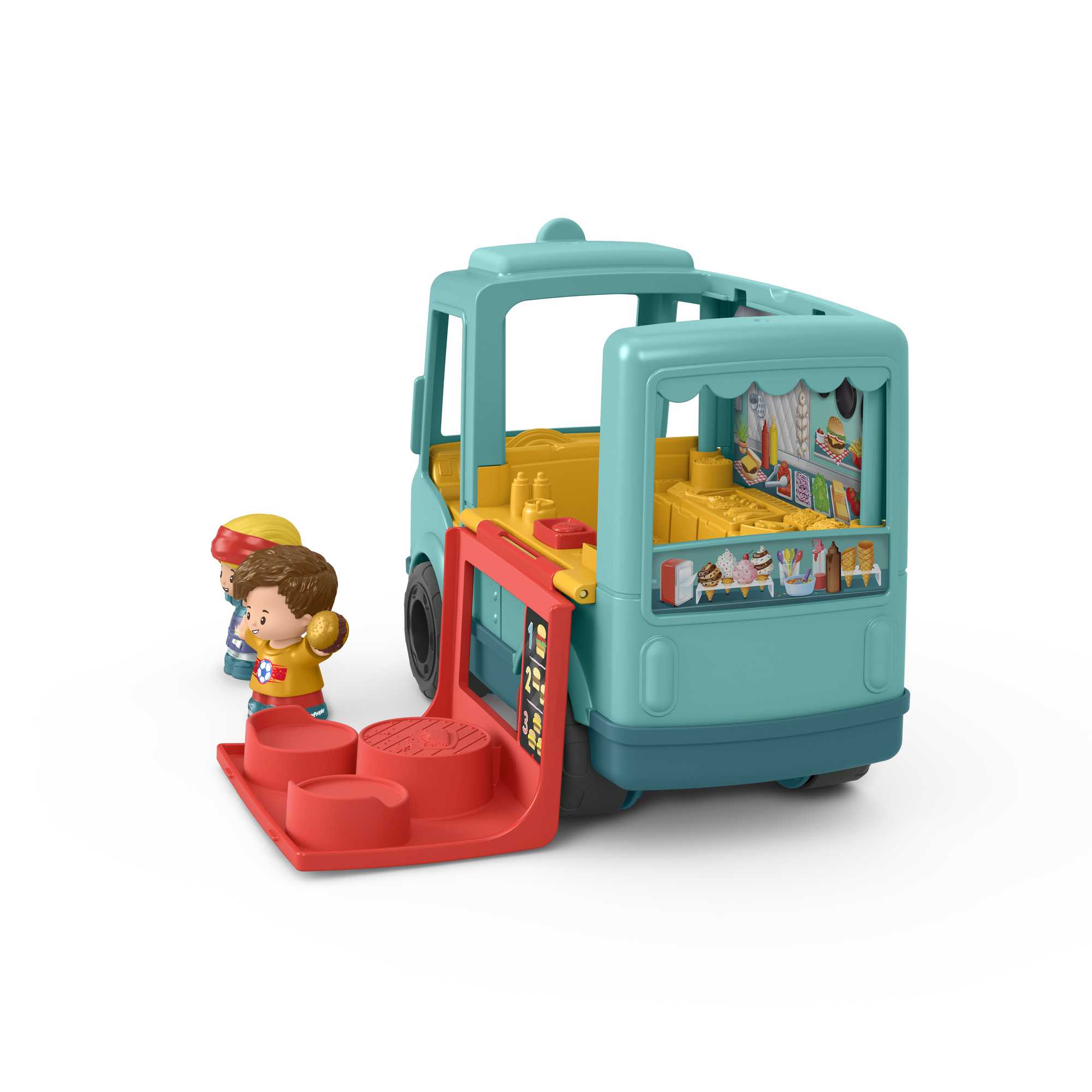 Little People Serve It Up Burger Truck - Image 6