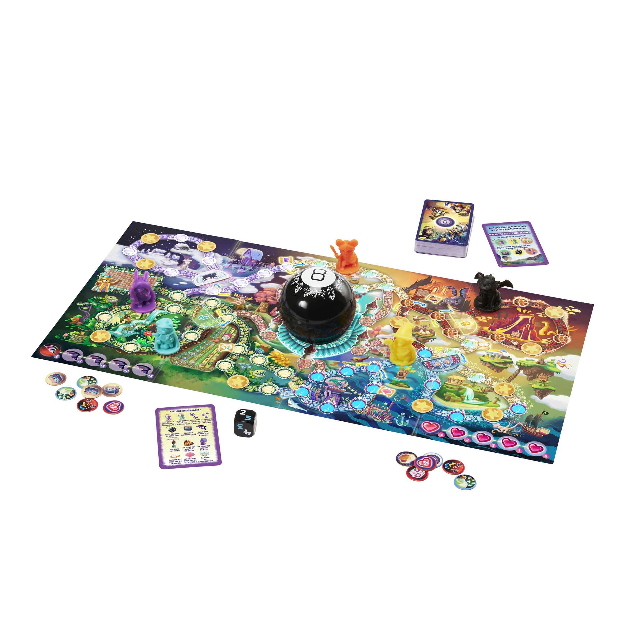 Mattel Games - Magic 8 Ball Epopée Magique - Jeu de société Famille - 7 ans et + - Image 4