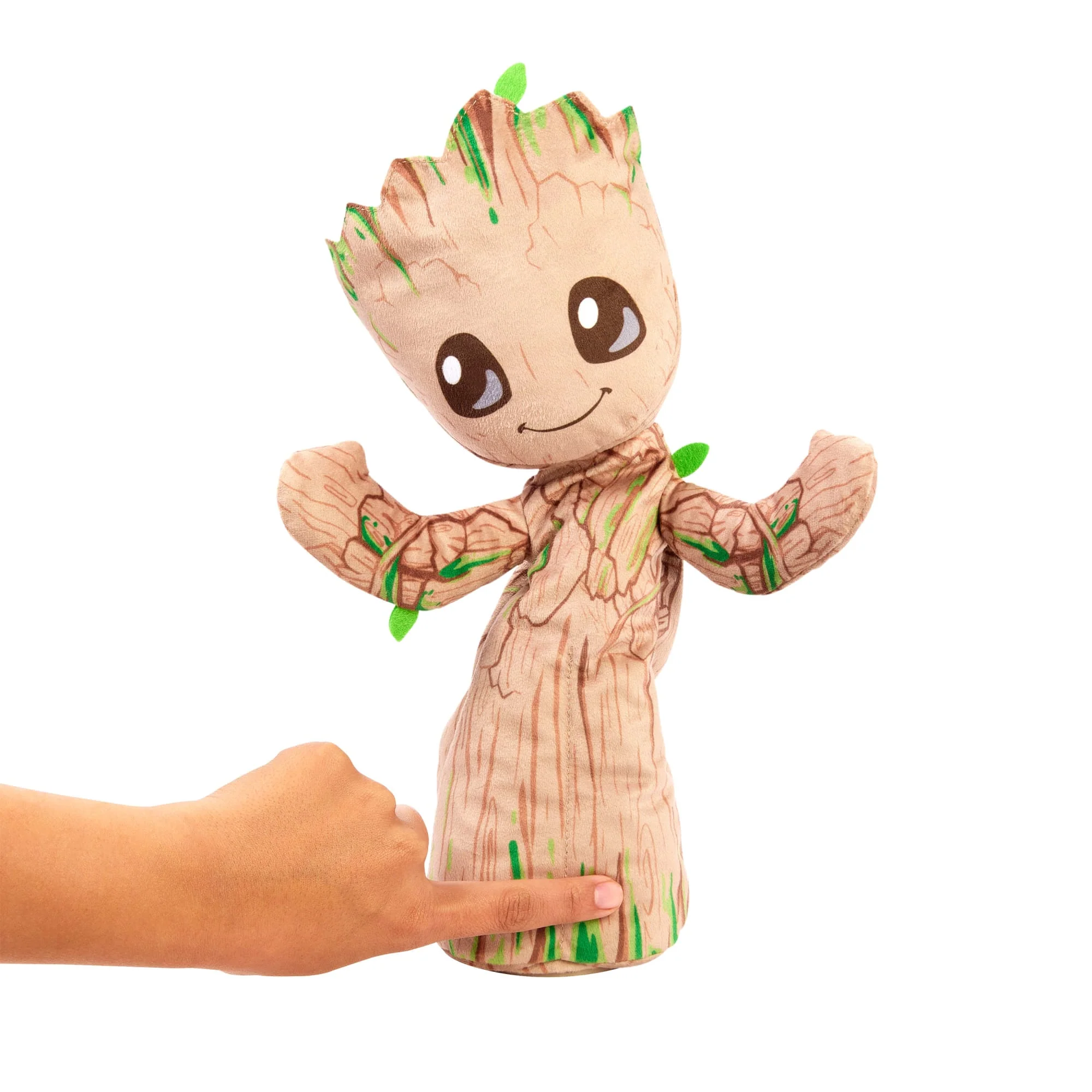 Marvel Dancing Groot Plush, English-Speaking Soft Toy, 13-Inch With Sound, Music & Dance Moves - Image 4